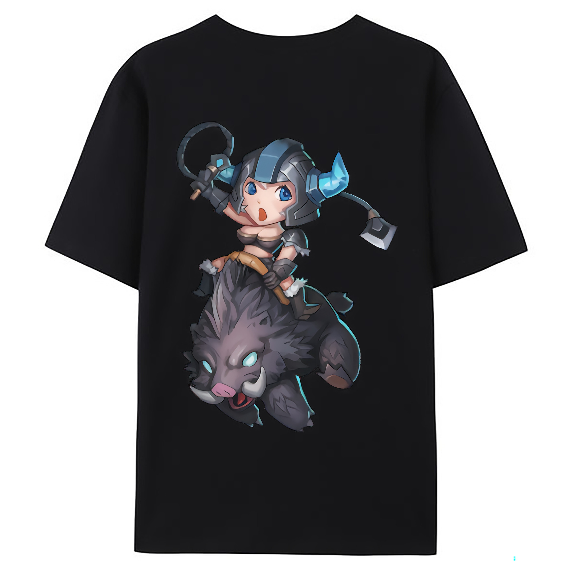 （画像用） リーグ・オブ・レジェンド League of Legends LOL 綿100％ メンズ半袖Tシャツ（バックプリント） 通気性