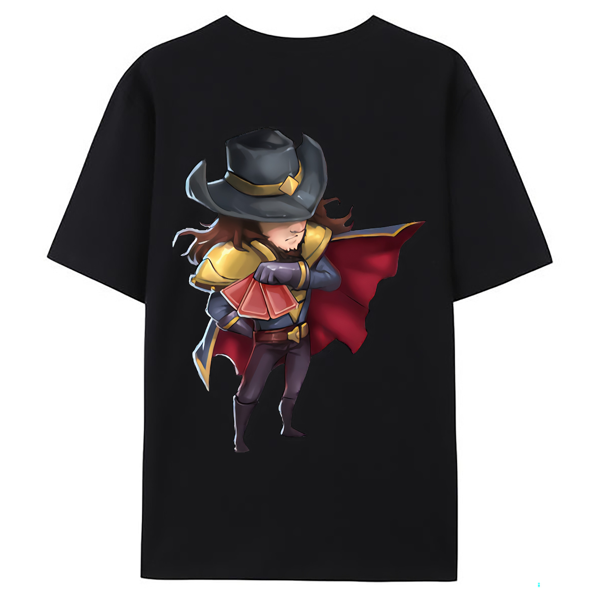 （画像用） リーグ・オブ・レジェンド League of Legends LOL 綿100％ メンズ半袖Tシャツ（バックプリント） 通気性