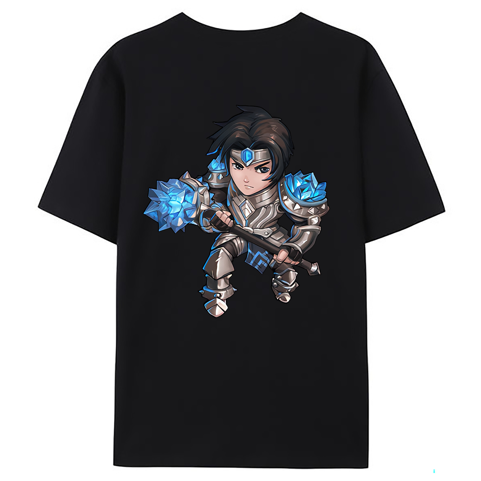（画像用） リーグ・オブ・レジェンド League of Legends LOL 綿100％ メンズ半袖Tシャツ（バックプリント） 通気性