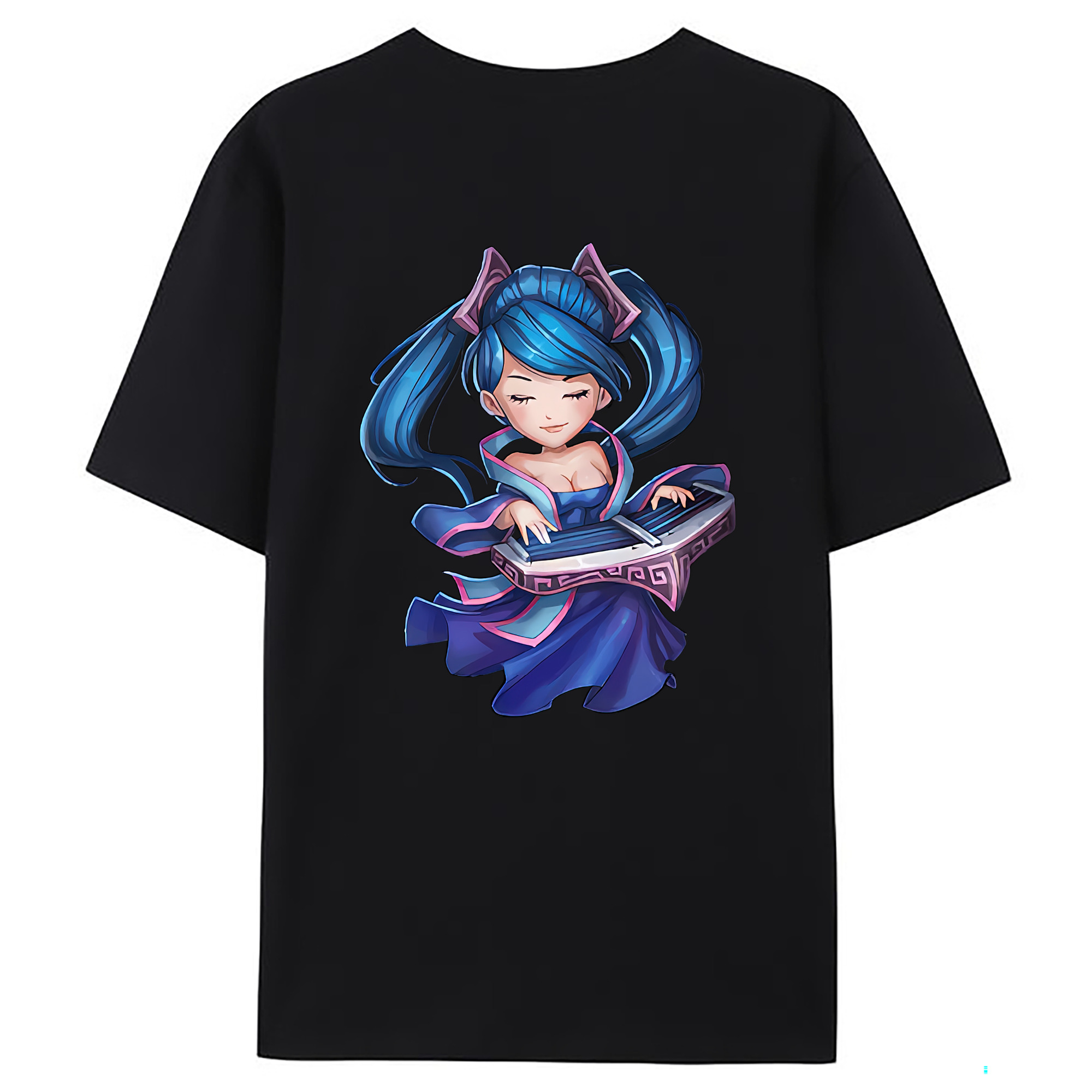 （画像用） リーグ・オブ・レジェンド League of Legends LOL 綿100％ メンズ半袖Tシャツ（バックプリント） 通気性
