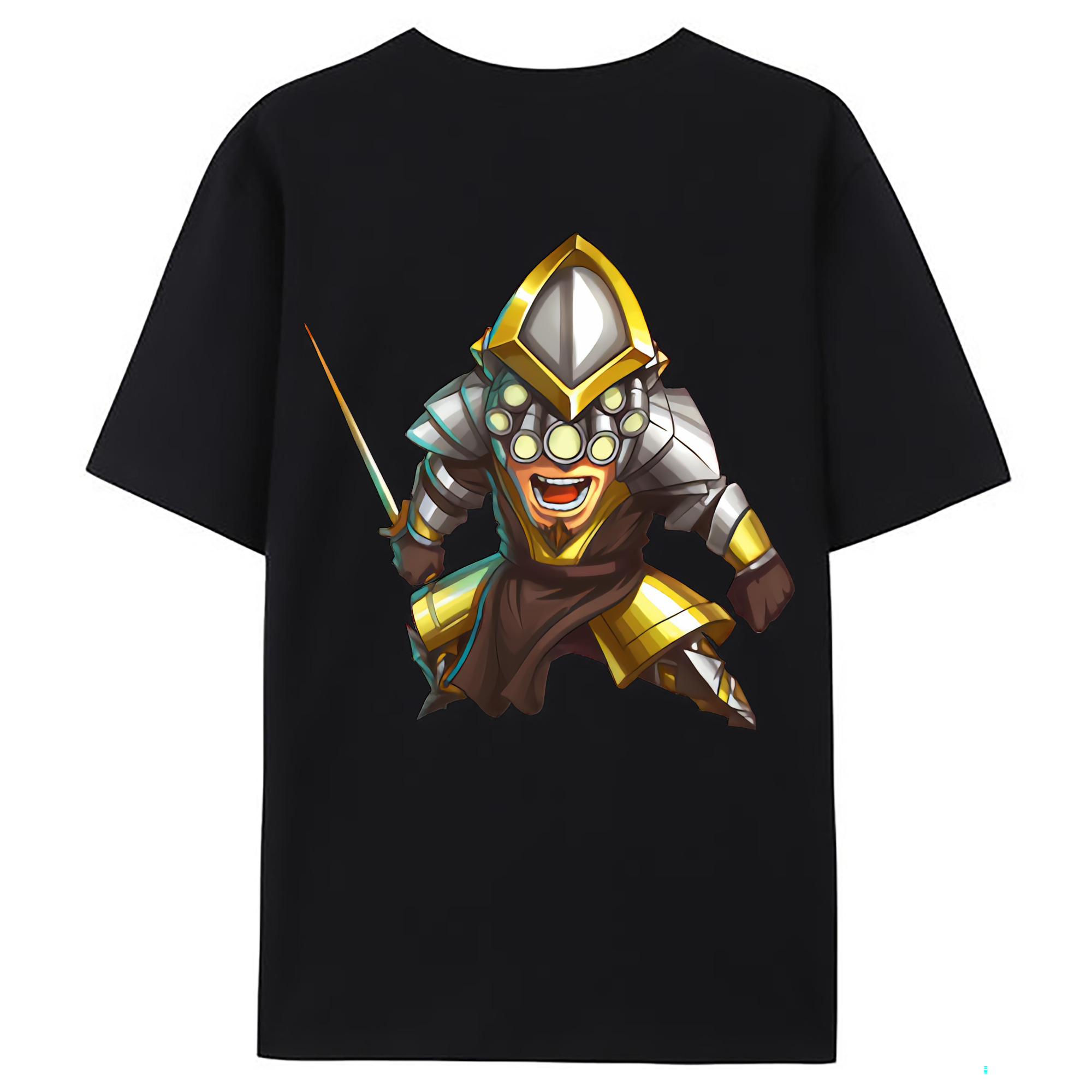 （画像用） リーグ・オブ・レジェンド League of Legends LOL 綿100％ メンズ半袖Tシャツ（バックプリント） 通気性