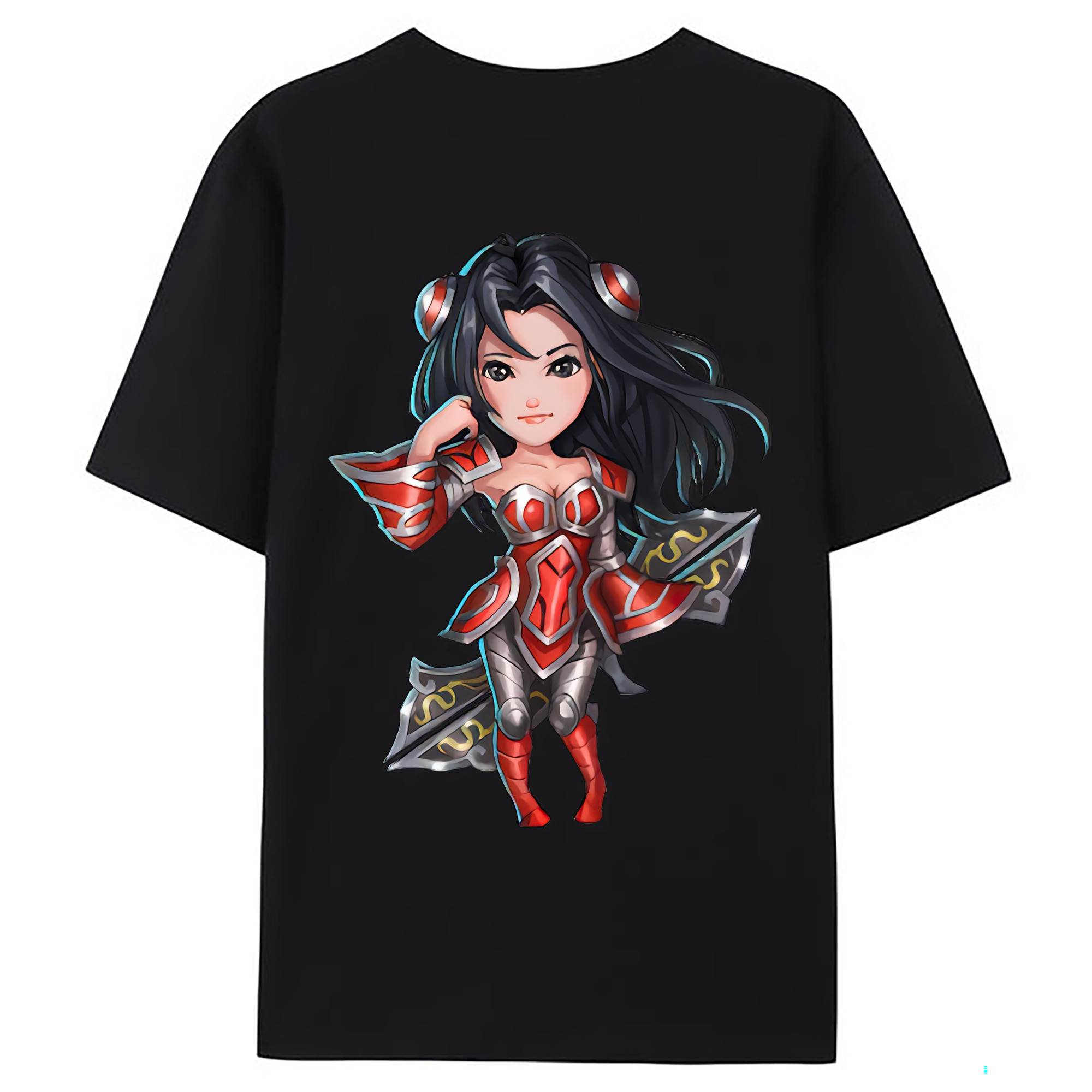 （画像用） リーグ・オブ・レジェンド League of Legends LOL 綿100％ メンズ半袖Tシャツ（バックプリント） 通気性