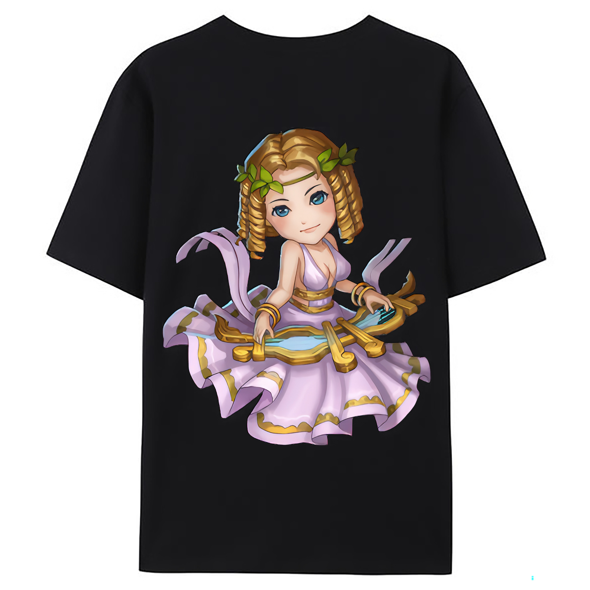 （画像用） リーグ・オブ・レジェンド League of Legends LOL 綿100％ メンズ半袖Tシャツ（バックプリント） 通気性