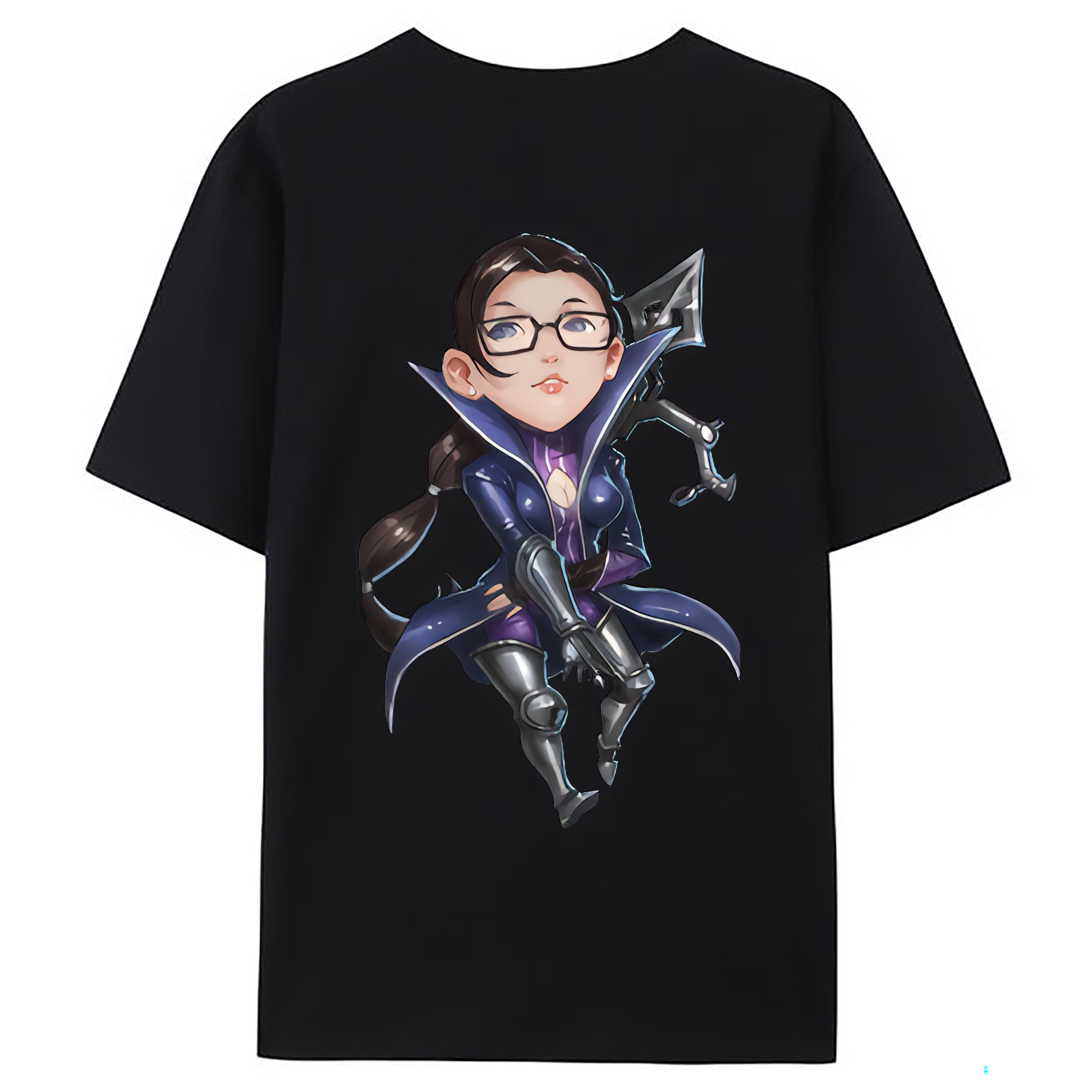 （画像用） リーグ・オブ・レジェンド League of Legends LOL 綿100％ メンズ半袖Tシャツ（バックプリント） 通気性