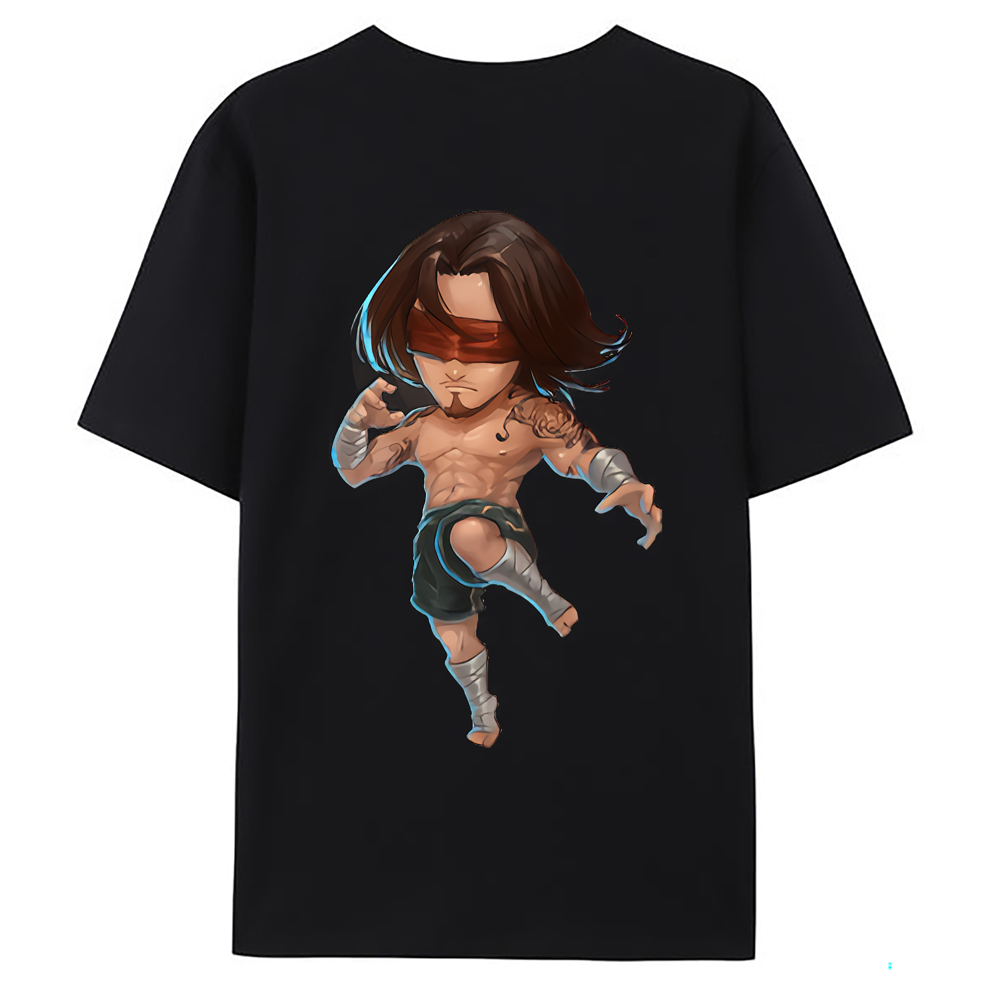 （画像用） リーグ・オブ・レジェンド League of Legends LOL 綿100％ メンズ半袖Tシャツ（バックプリント） 通気性