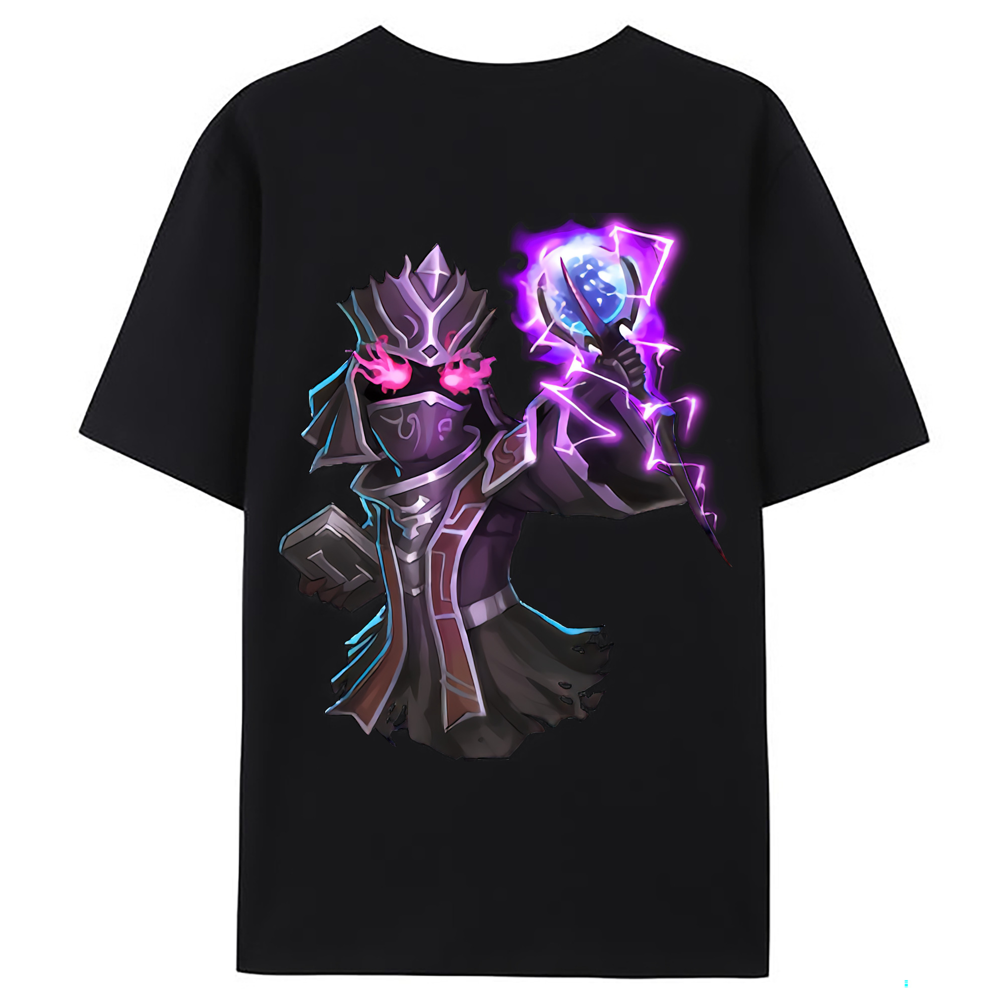 （画像用） リーグ・オブ・レジェンド League of Legends LOL 綿100％ メンズ半袖Tシャツ（バックプリント） 通気性