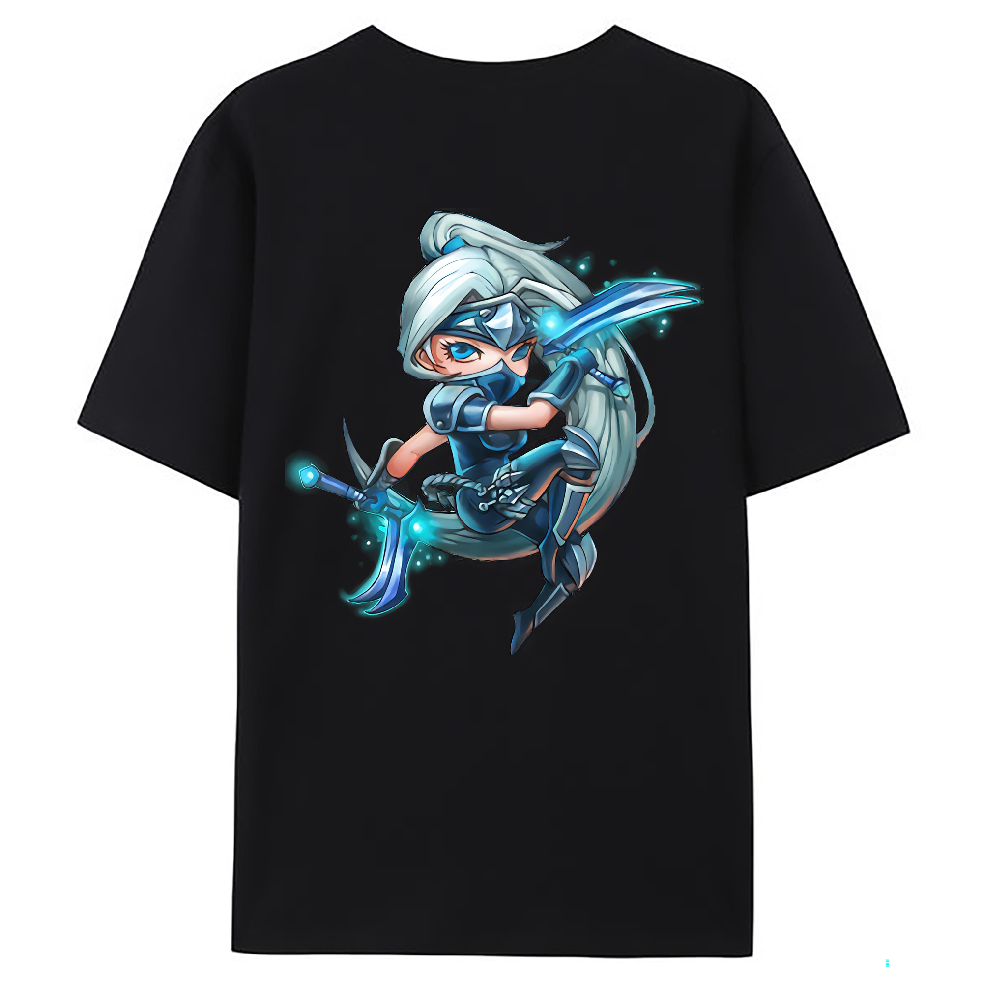 （画像用） リーグ・オブ・レジェンド League of Legends LOL 綿100％ メンズ半袖Tシャツ（バックプリント） 通気性