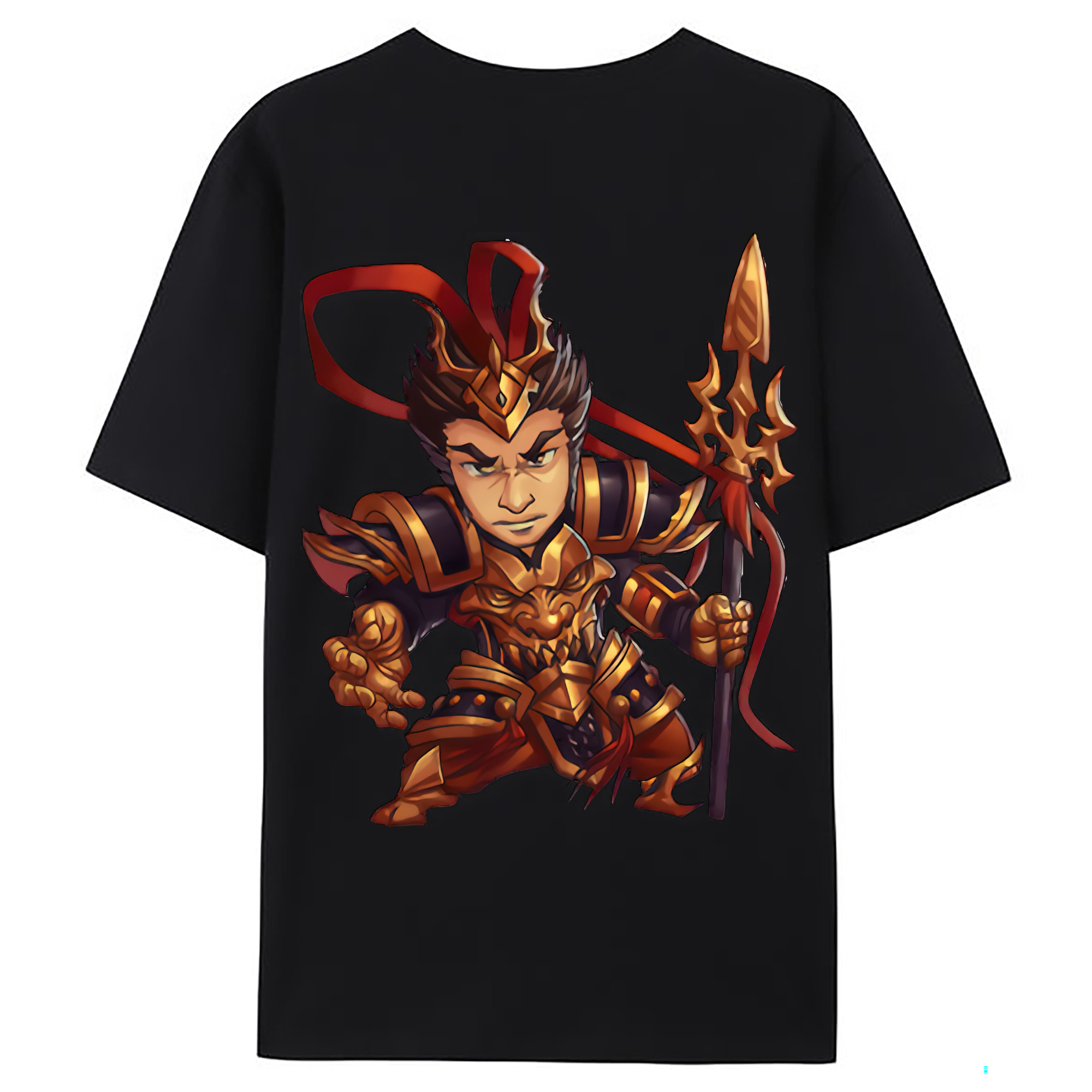 （画像用） リーグ・オブ・レジェンド League of Legends LOL 綿100％ メンズ半袖Tシャツ（バックプリント） 通気性