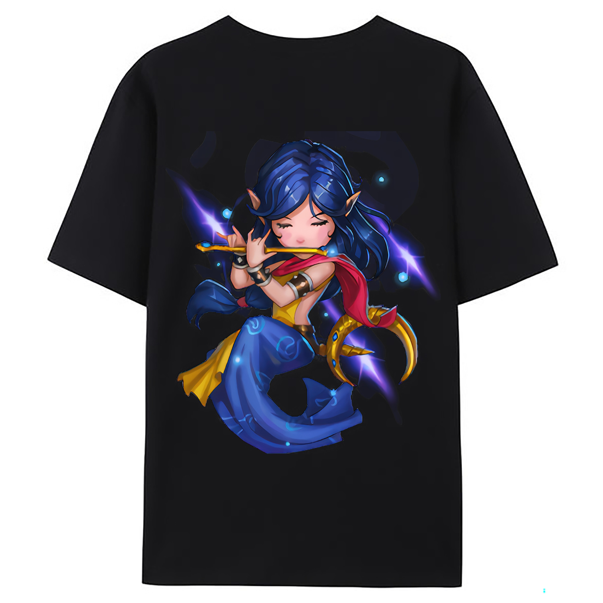 （画像用） リーグ・オブ・レジェンド League of Legends LOL 綿100％ メンズ半袖Tシャツ（バックプリント） 通気性