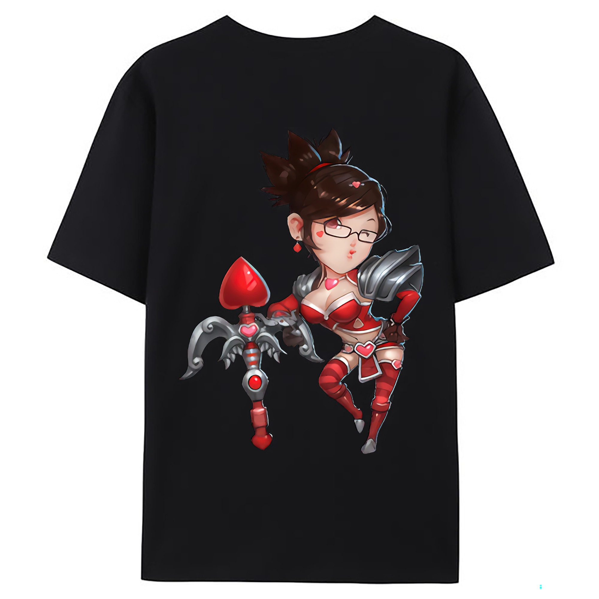 （画像用） リーグ・オブ・レジェンド League of Legends LOL 綿100％ メンズ半袖Tシャツ（バックプリント） 通気性