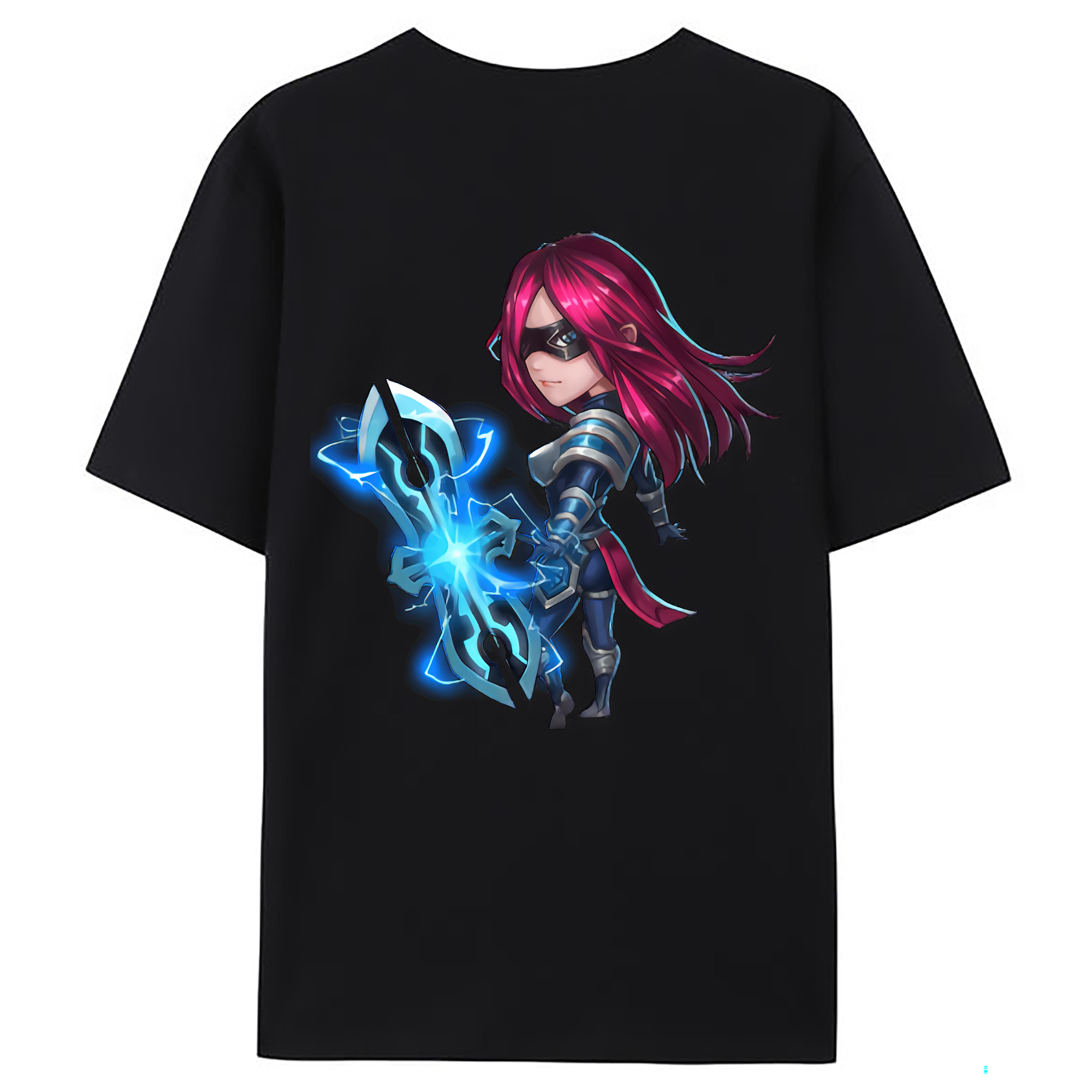 （画像用） リーグ・オブ・レジェンド League of Legends LOL 綿100％ メンズ半袖Tシャツ（バックプリント） 通気性