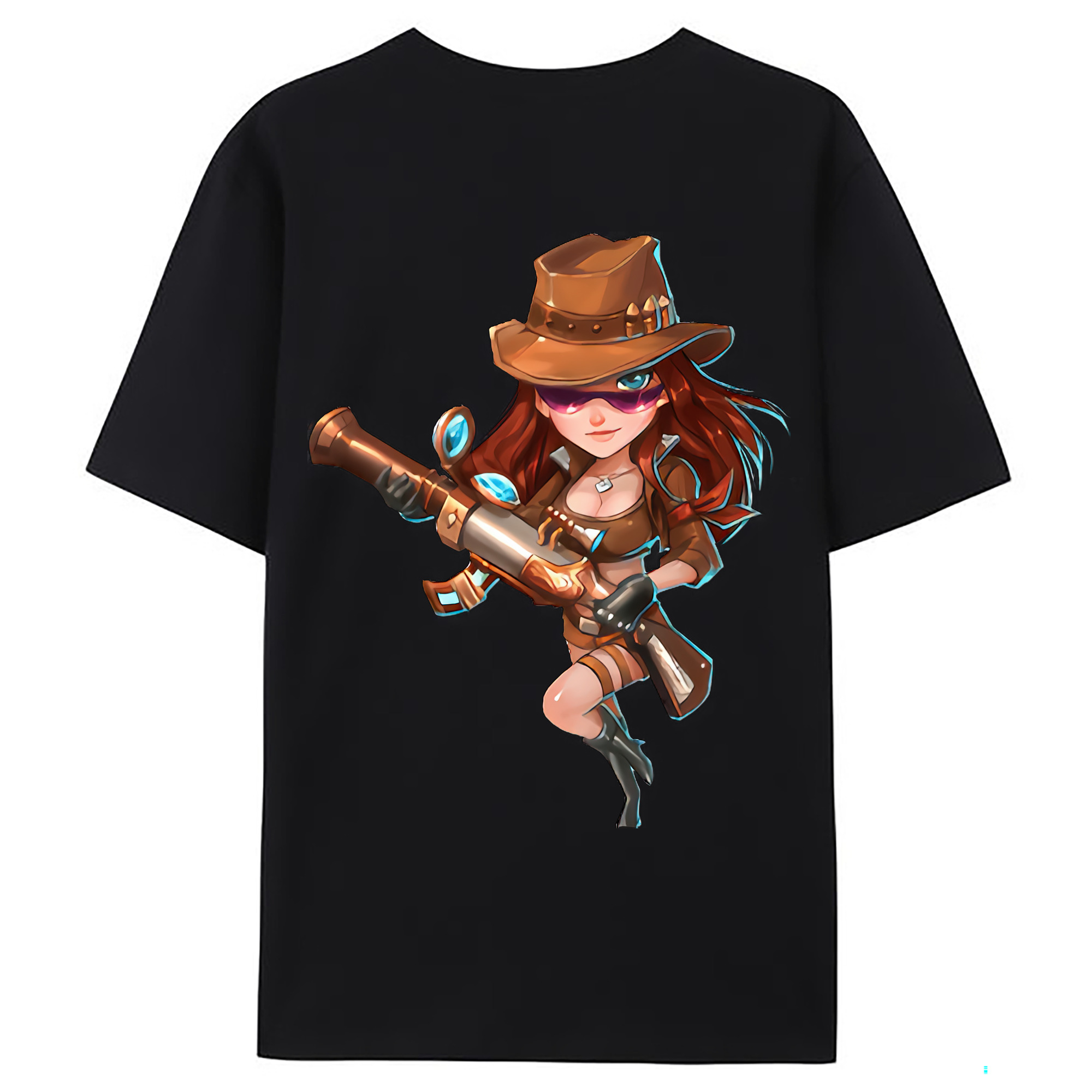 （画像用） リーグ・オブ・レジェンド League of Legends LOL 綿100％ メンズ半袖Tシャツ（バックプリント） 通気性