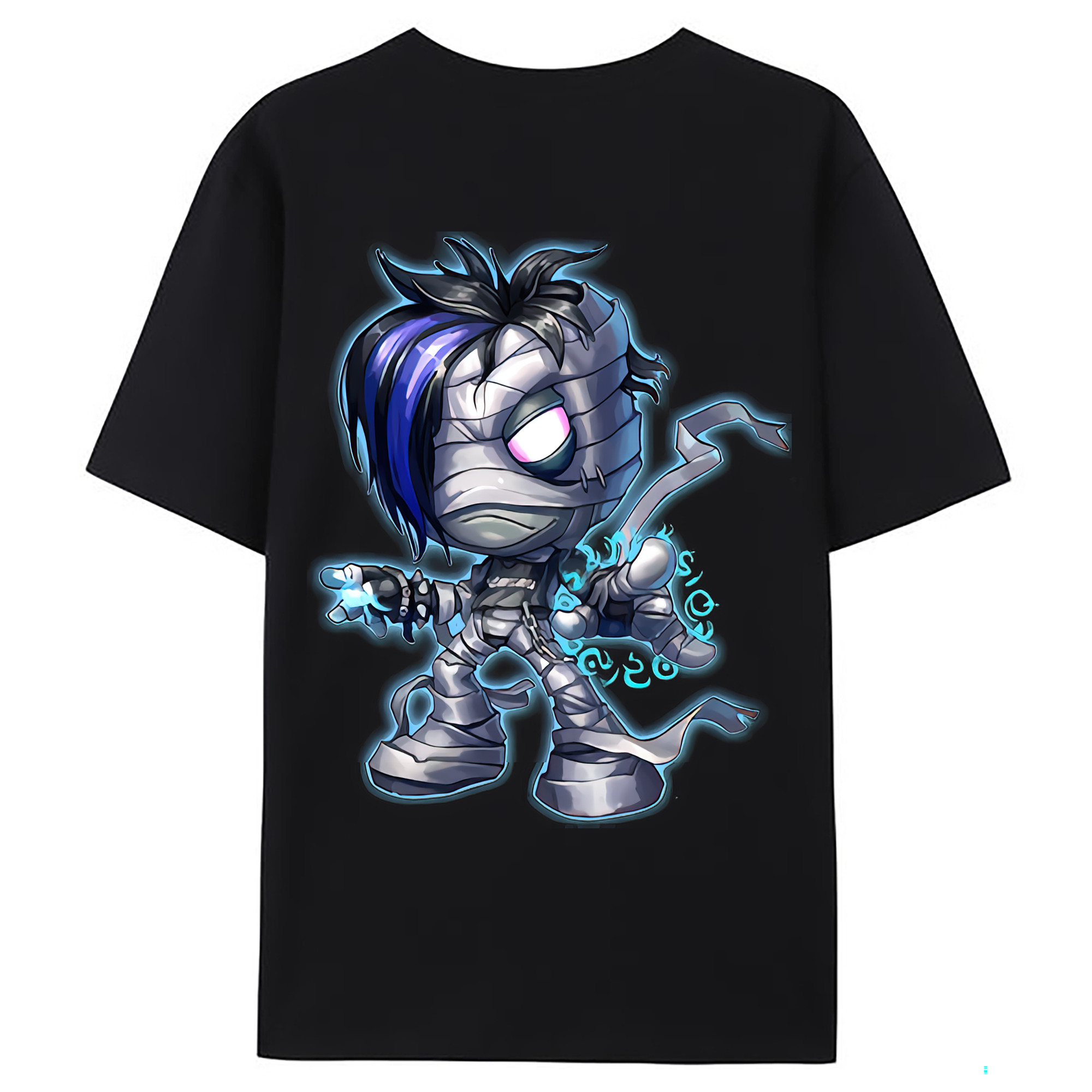 （画像用） リーグ・オブ・レジェンド League of Legends LOL 綿100％ メンズ半袖Tシャツ（バックプリント） 通気性