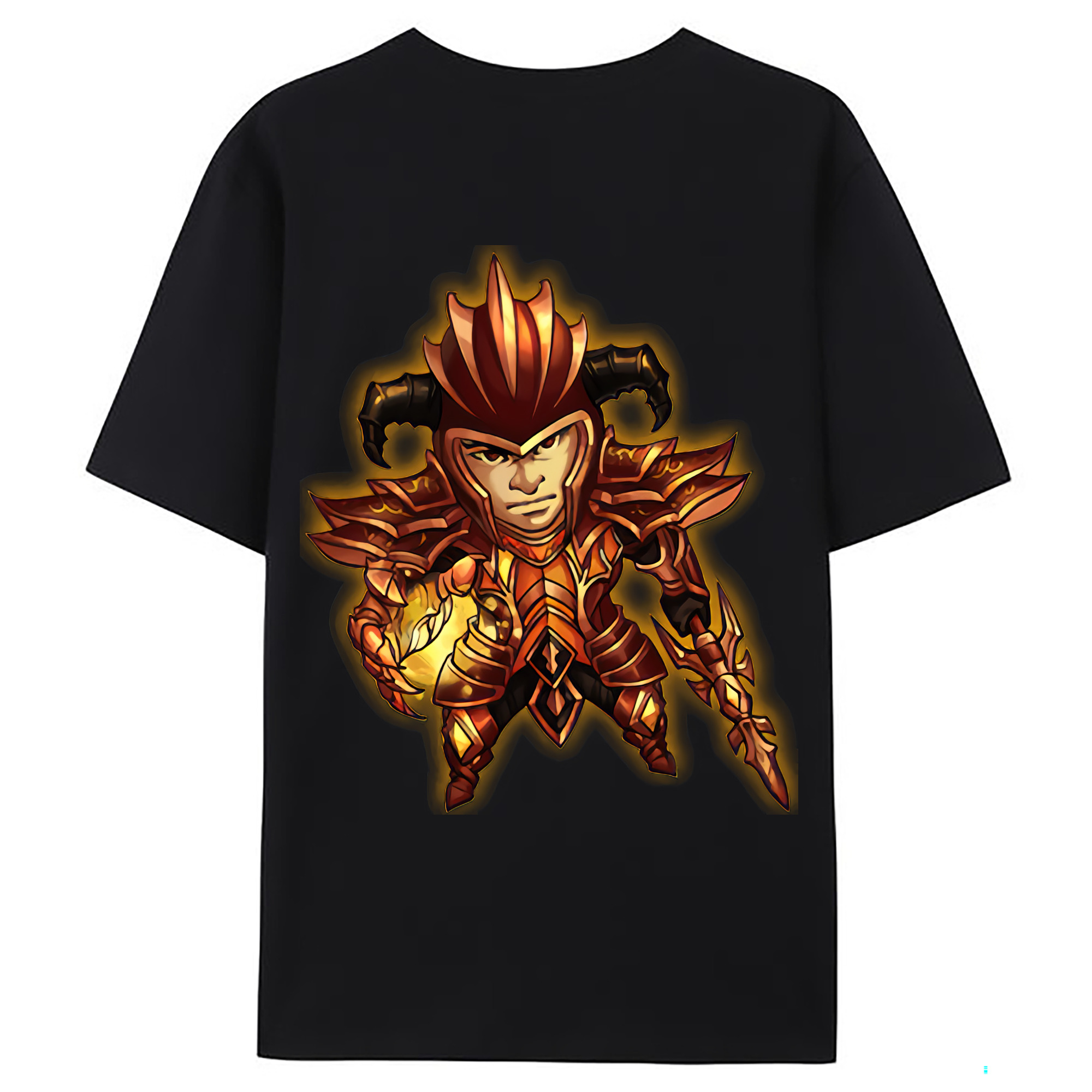 （画像用） リーグ・オブ・レジェンド League of Legends LOL 綿100％ メンズ半袖Tシャツ（バックプリント） 通気性