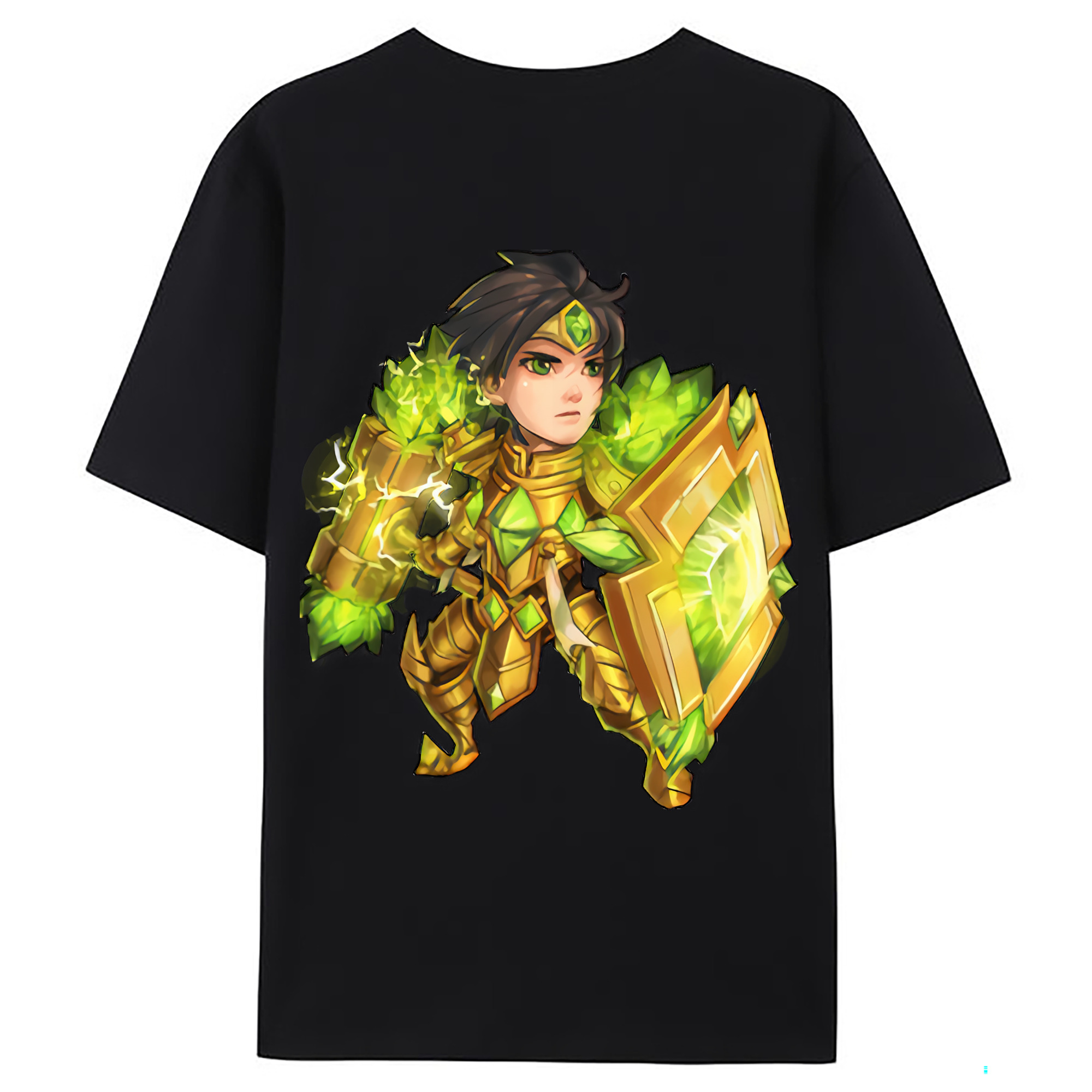 （画像用） リーグ・オブ・レジェンド League of Legends LOL 綿100％ メンズ半袖Tシャツ（バックプリント） 通気性