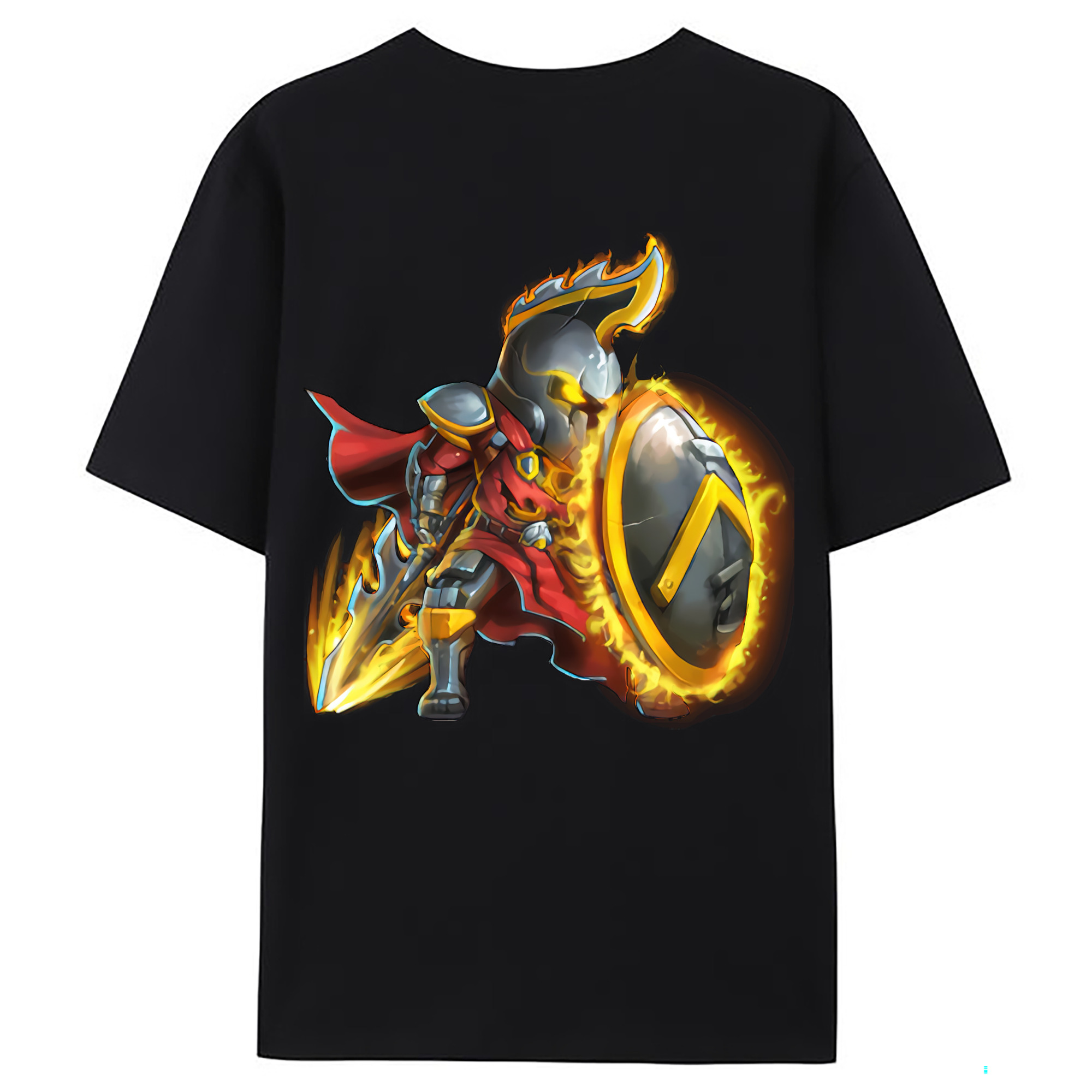 （画像用） リーグ・オブ・レジェンド League of Legends LOL 綿100％ メンズ半袖Tシャツ（バックプリント） 通気性