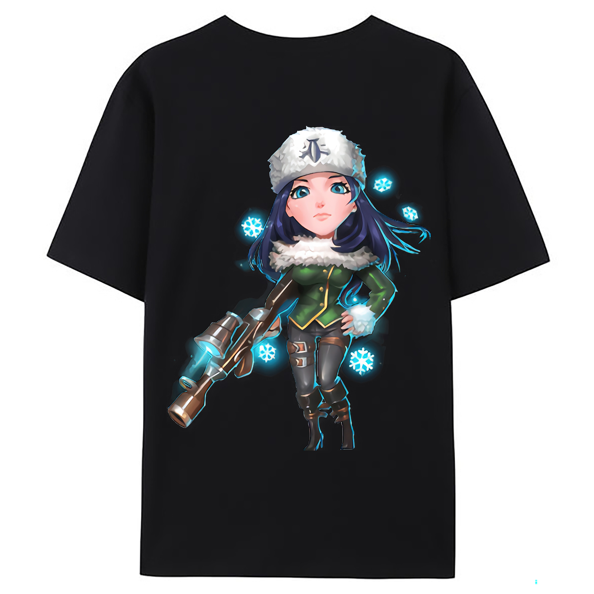（画像用） リーグ・オブ・レジェンド League of Legends LOL 綿100％ メンズ半袖Tシャツ（バックプリント） 通気性