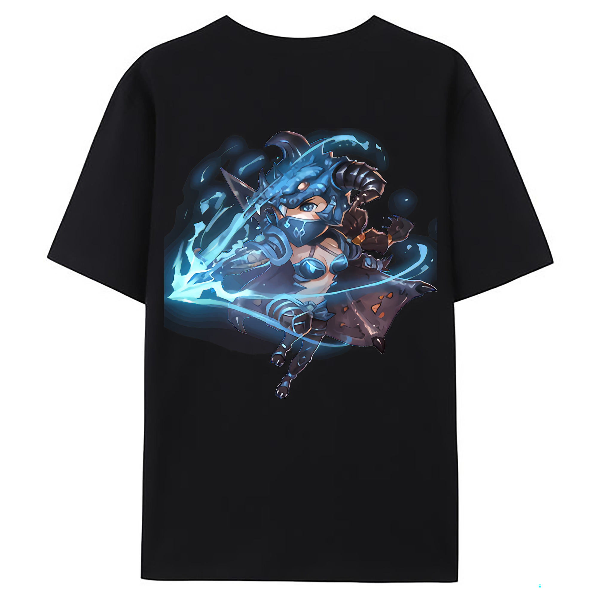 （画像用） リーグ・オブ・レジェンド League of Legends LOL 綿100％ メンズ半袖Tシャツ（バックプリント） 通気性