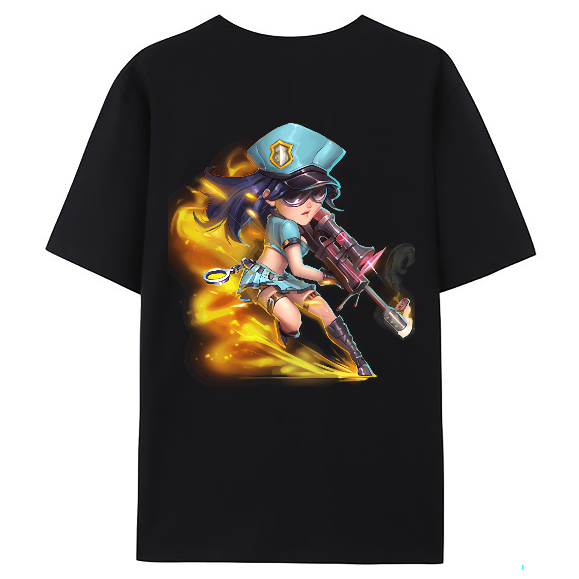 （画像用） リーグ・オブ・レジェンド League of Legends LOL 綿100％ メンズ半袖Tシャツ（バックプリント） 通気性