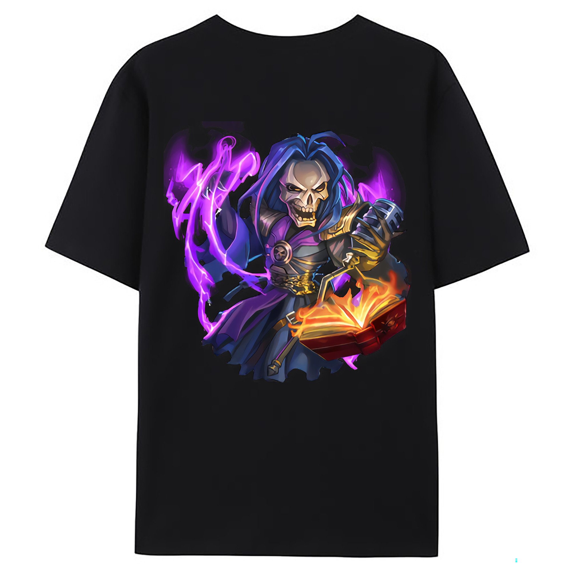 （画像用） リーグ・オブ・レジェンド League of Legends LOL 綿100％ メンズ半袖Tシャツ（バックプリント） 通気性