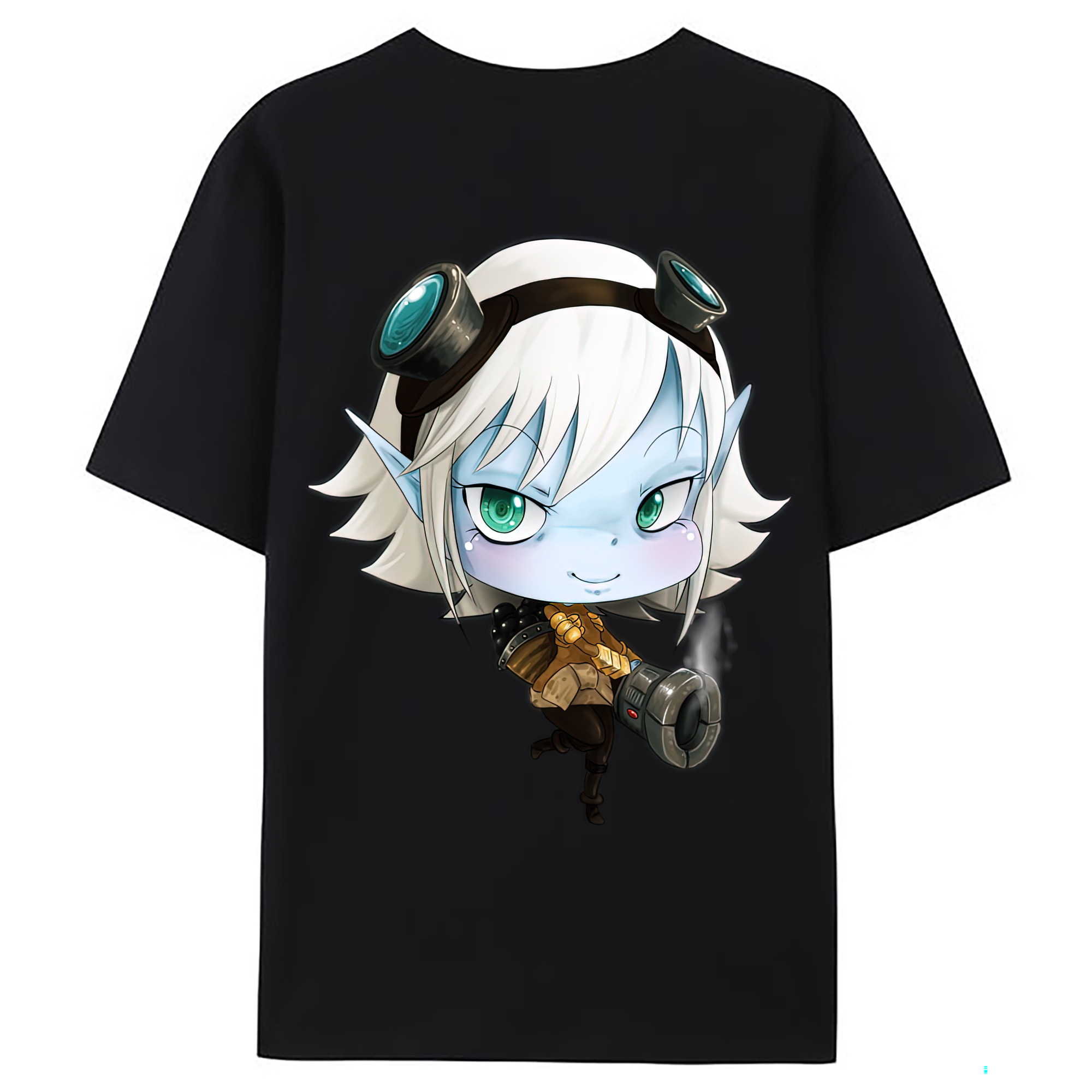 （画像用） リーグ・オブ・レジェンド League of Legends LOL 綿100％ メンズ半袖Tシャツ（バックプリント） 通気性