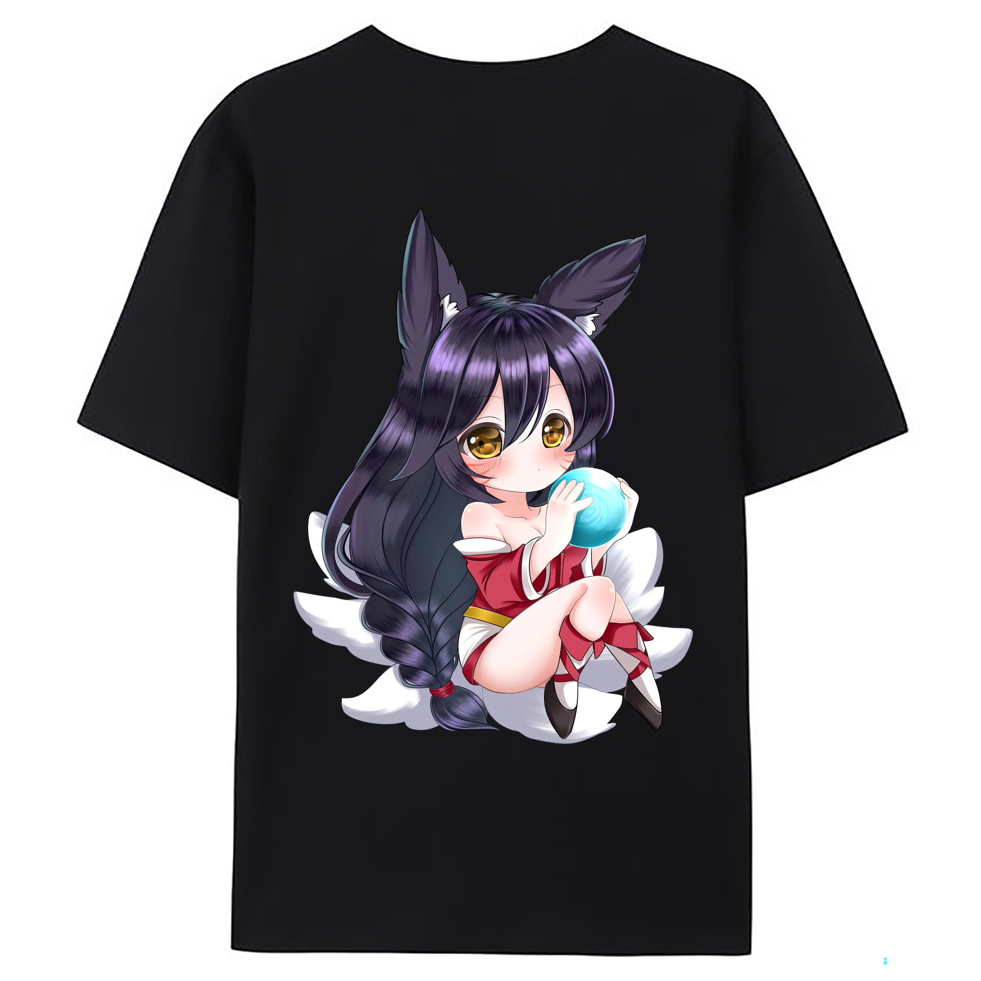 （画像用） リーグ・オブ・レジェンド League of Legends LOL 綿100％ メンズ半袖Tシャツ（バックプリント） 通気性