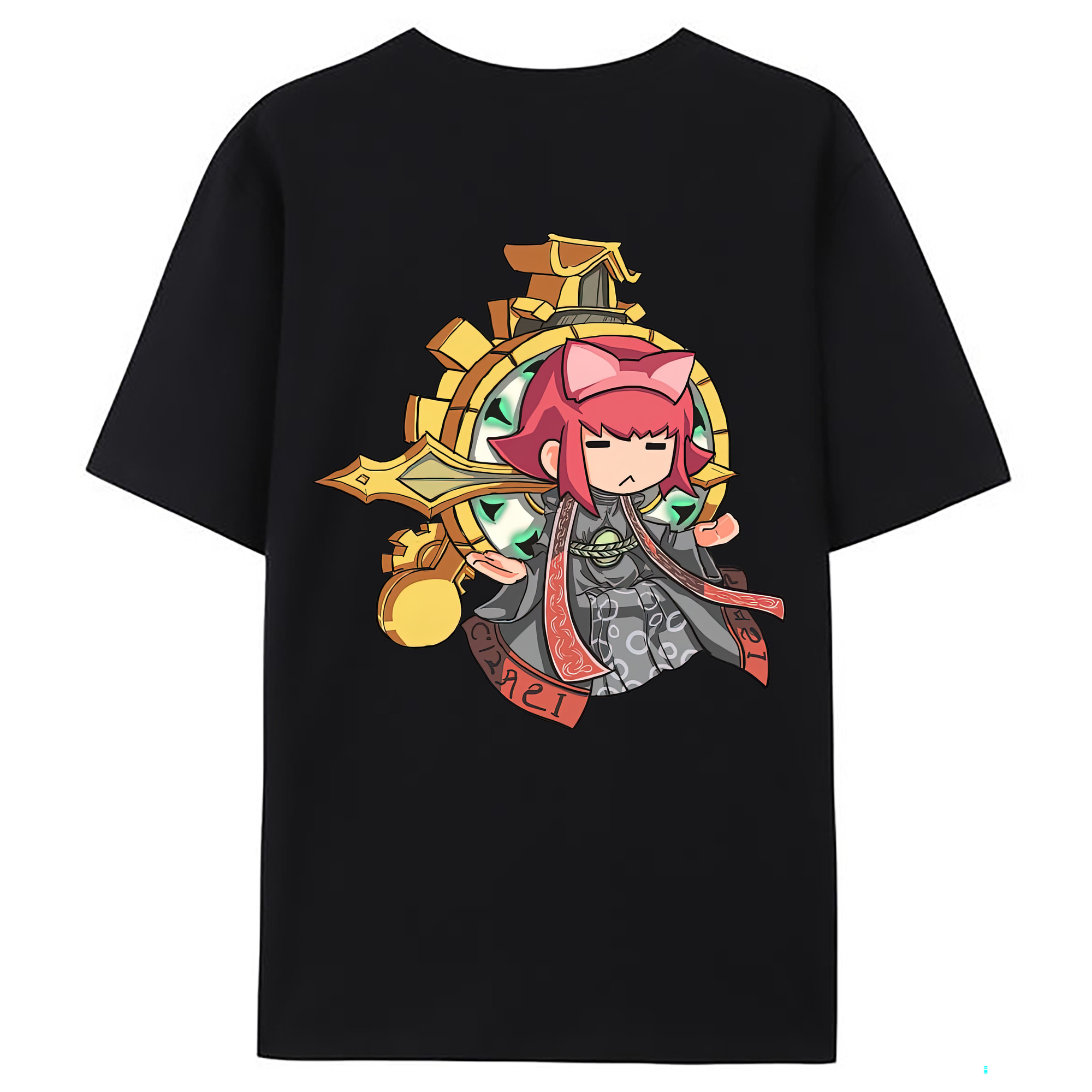 （画像用） リーグ・オブ・レジェンド League of Legends LOL 綿100％ メンズ半袖Tシャツ（バックプリント） 通気性
