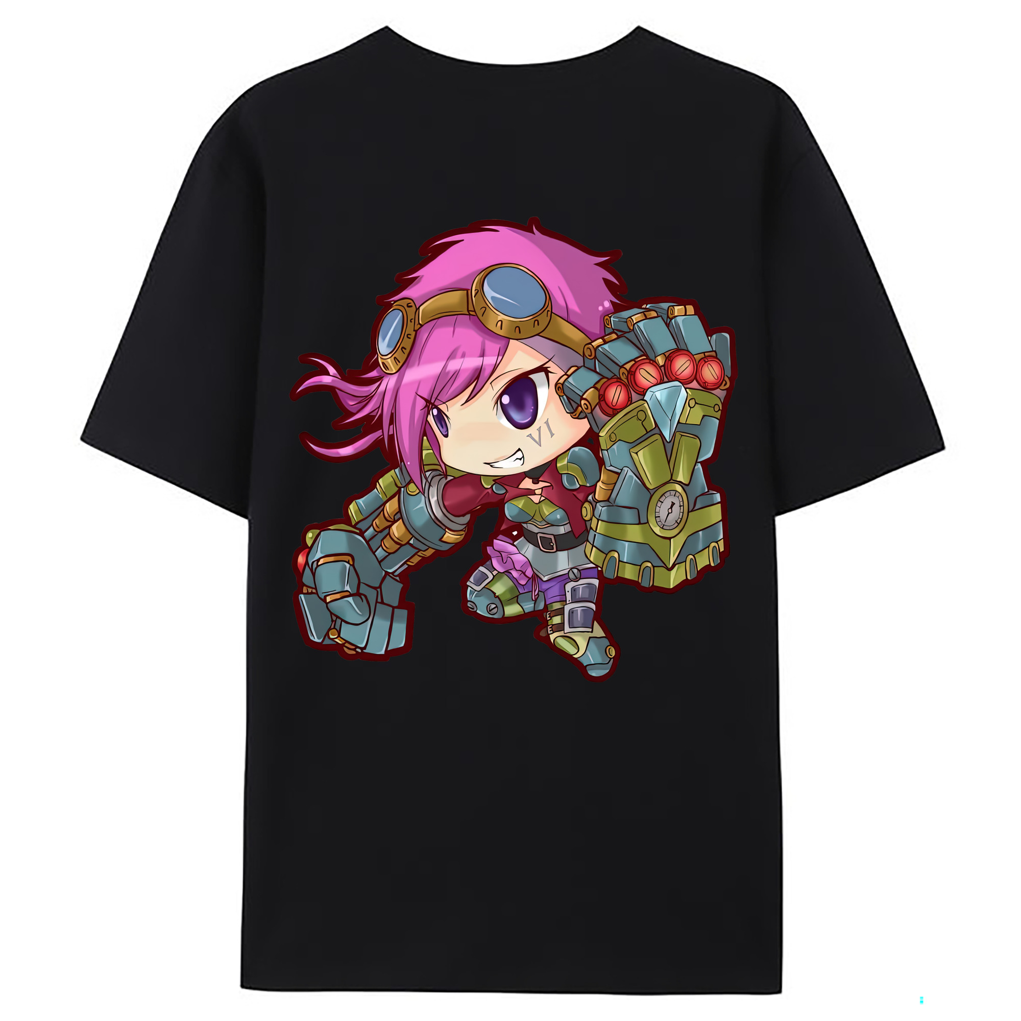（画像用） リーグ・オブ・レジェンド League of Legends LOL 綿100％ メンズ半袖Tシャツ（バックプリント） 通気性