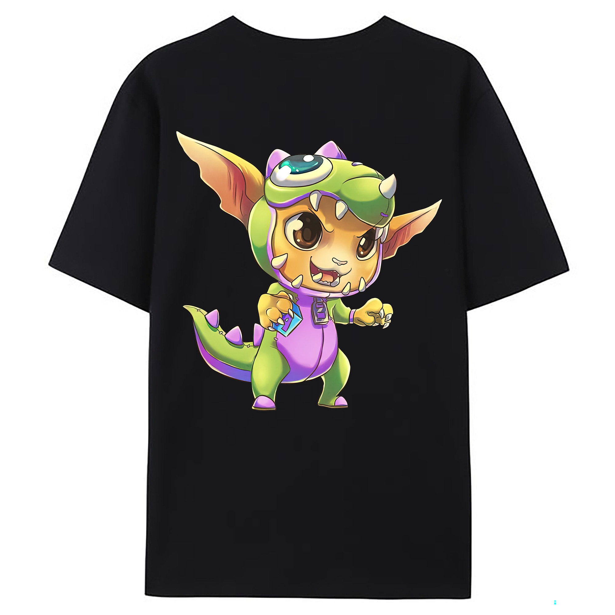 （画像用） リーグ・オブ・レジェンド League of Legends LOL 綿100％ メンズ半袖Tシャツ（バックプリント） 通気性