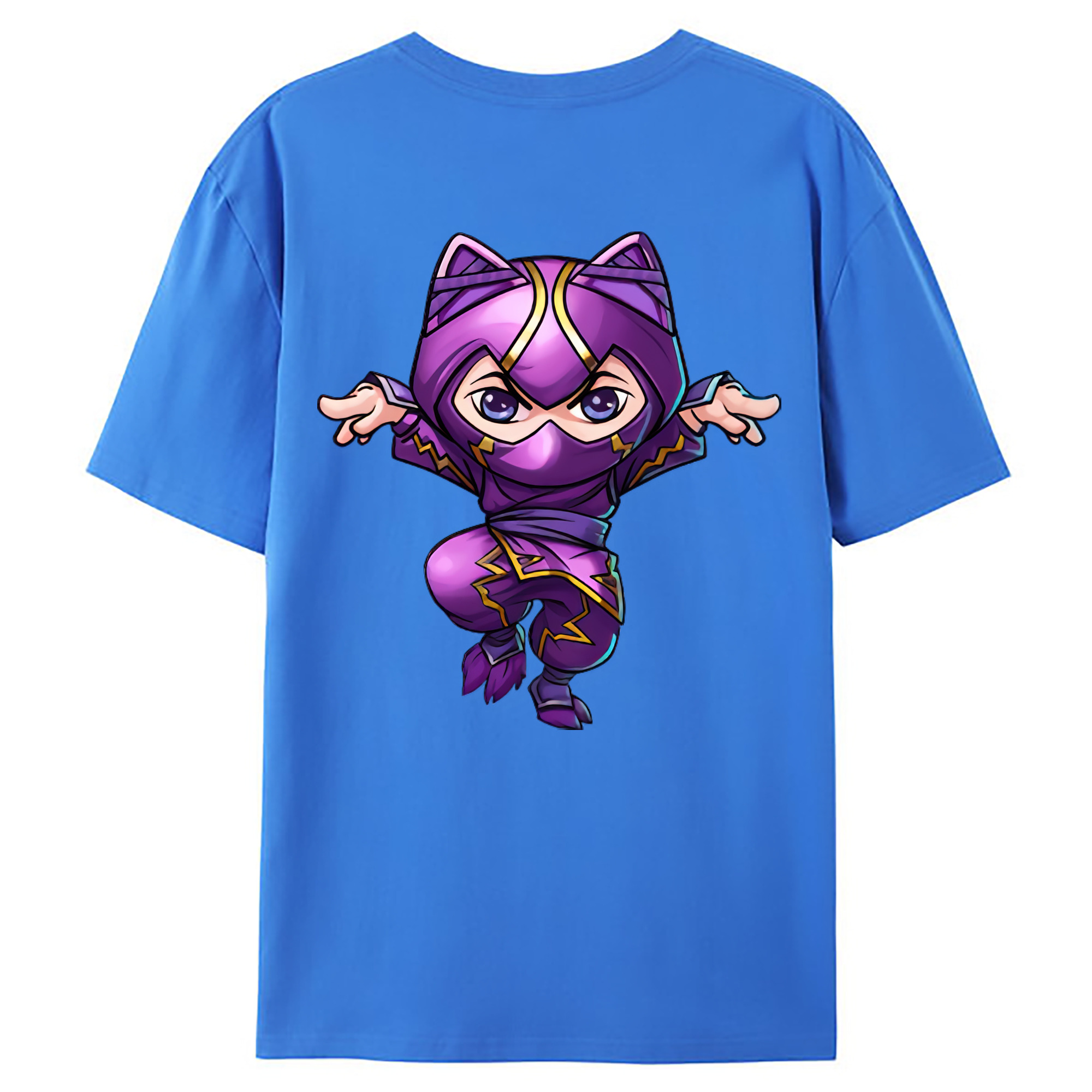 （画像用） リーグ・オブ・レジェンド League of Legends LOL 綿100％ メンズ半袖Tシャツ（バックプリント） 通気性
