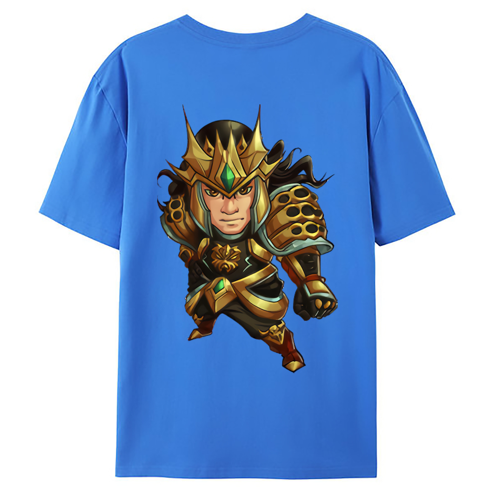 （画像用） リーグ・オブ・レジェンド League of Legends LOL 綿100％ メンズ半袖Tシャツ（バックプリント） 通気性