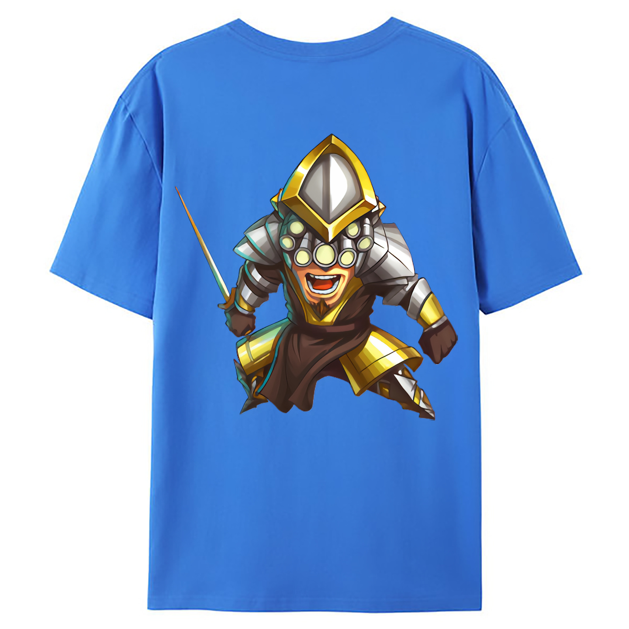（画像用） リーグ・オブ・レジェンド League of Legends LOL 綿100％ メンズ半袖Tシャツ（バックプリント） 通気性