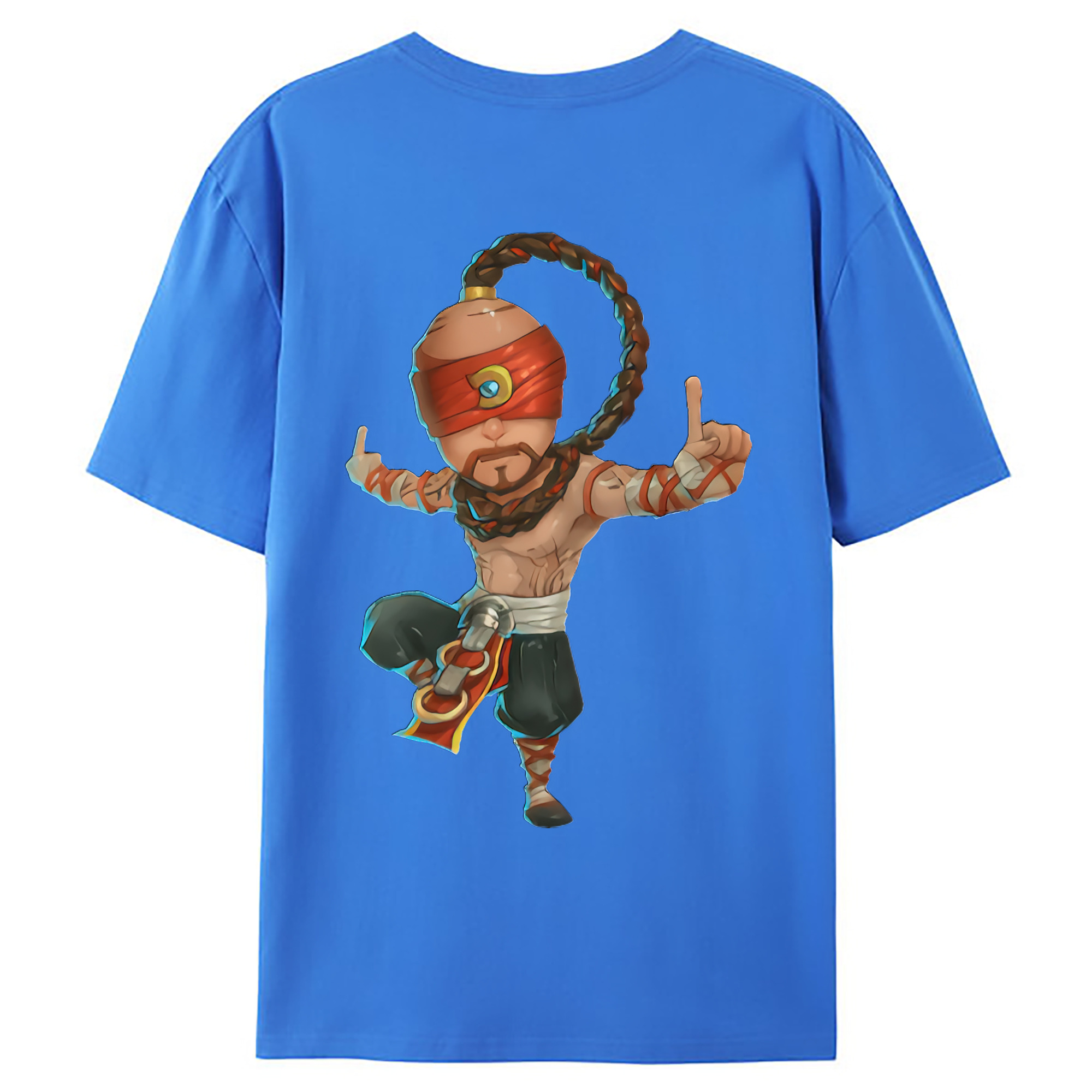 （画像用） リーグ・オブ・レジェンド League of Legends LOL 綿100％ メンズ半袖Tシャツ（バックプリント） 通気性