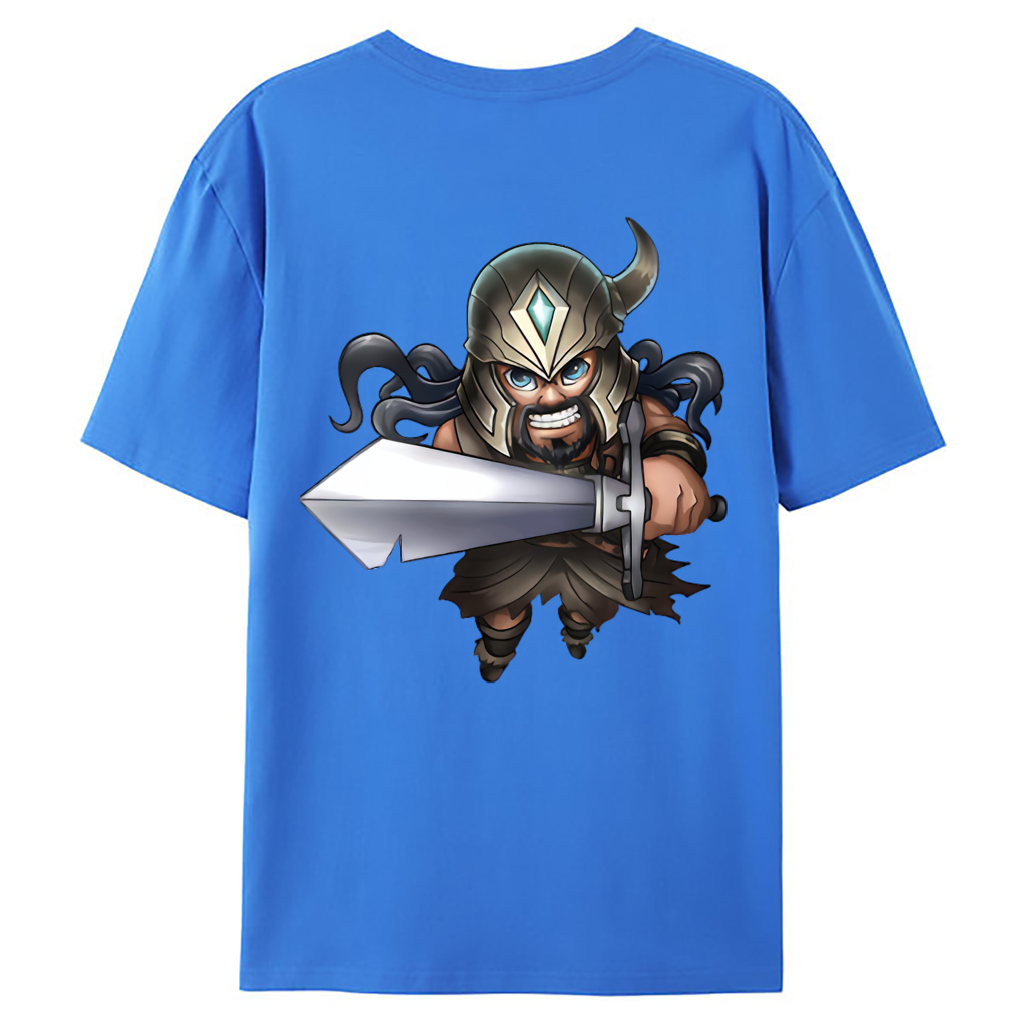 （画像用） リーグ・オブ・レジェンド League of Legends LOL 綿100％ メンズ半袖Tシャツ（バックプリント） 通気性