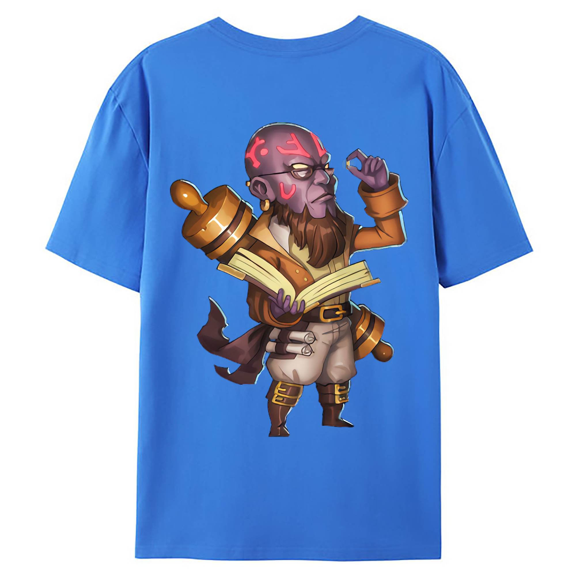 （画像用） リーグ・オブ・レジェンド League of Legends LOL 綿100％ メンズ半袖Tシャツ（バックプリント） 通気性