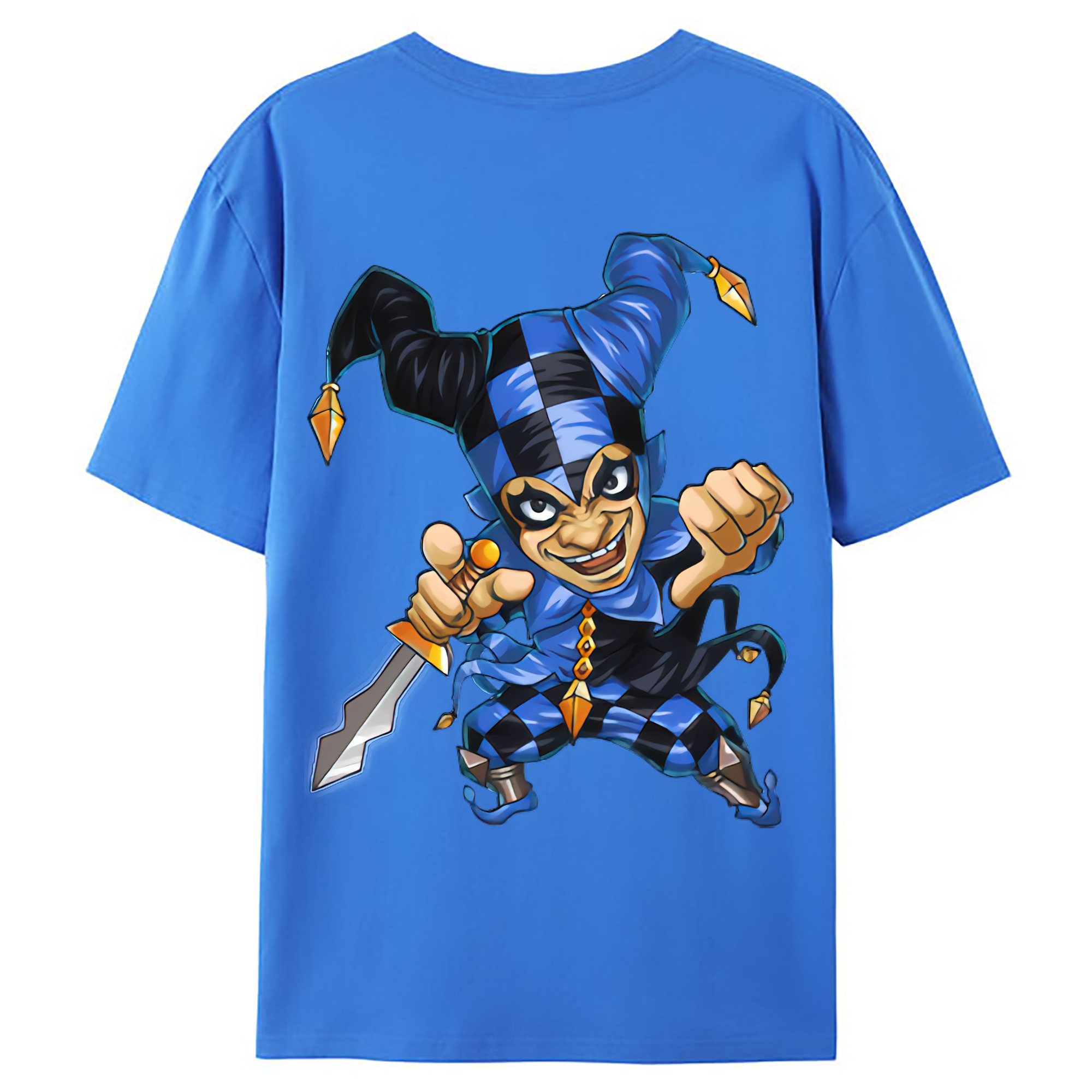 （画像用） リーグ・オブ・レジェンド League of Legends LOL 綿100％ メンズ半袖Tシャツ（バックプリント） 通気性