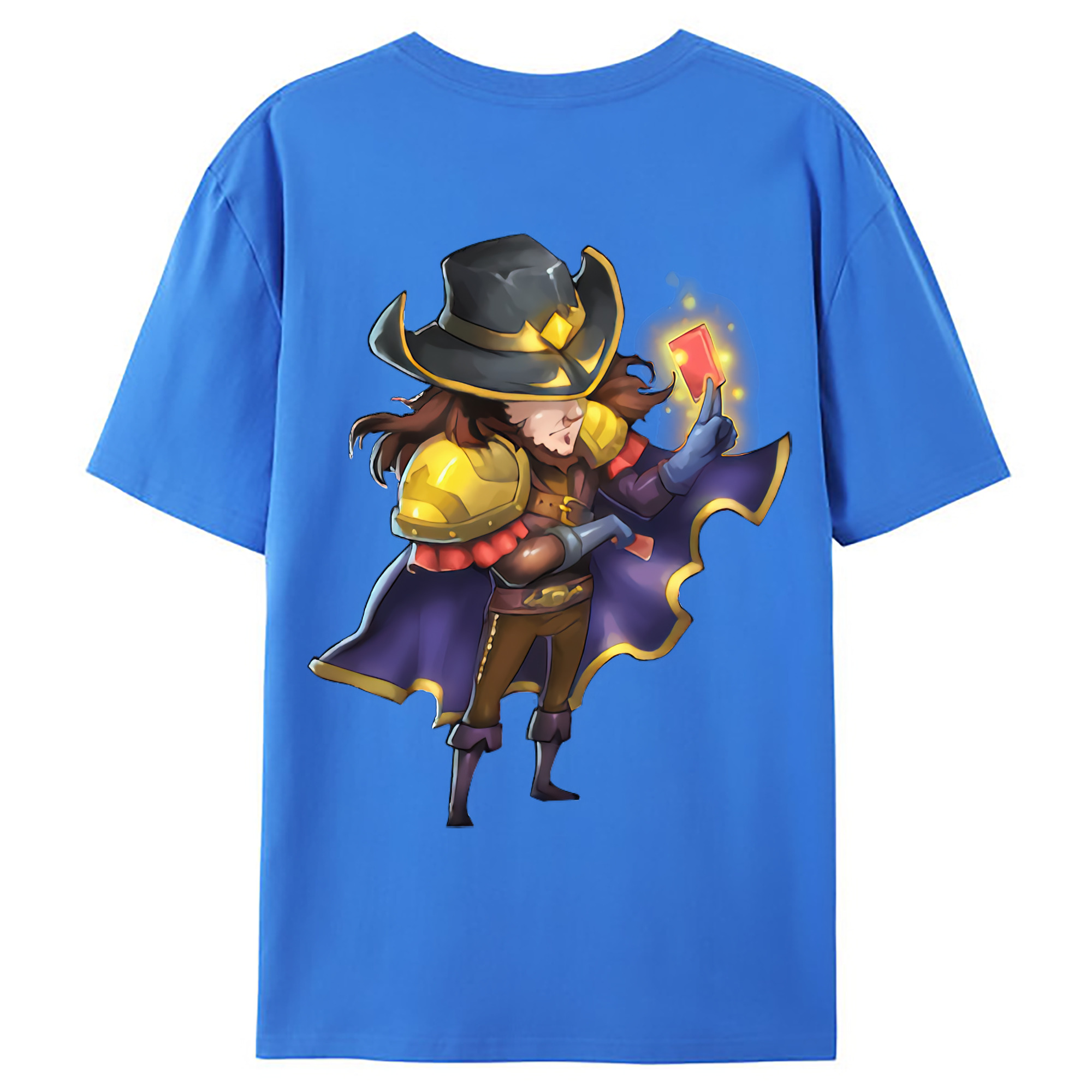 （画像用） リーグ・オブ・レジェンド League of Legends LOL 綿100％ メンズ半袖Tシャツ（バックプリント） 通気性