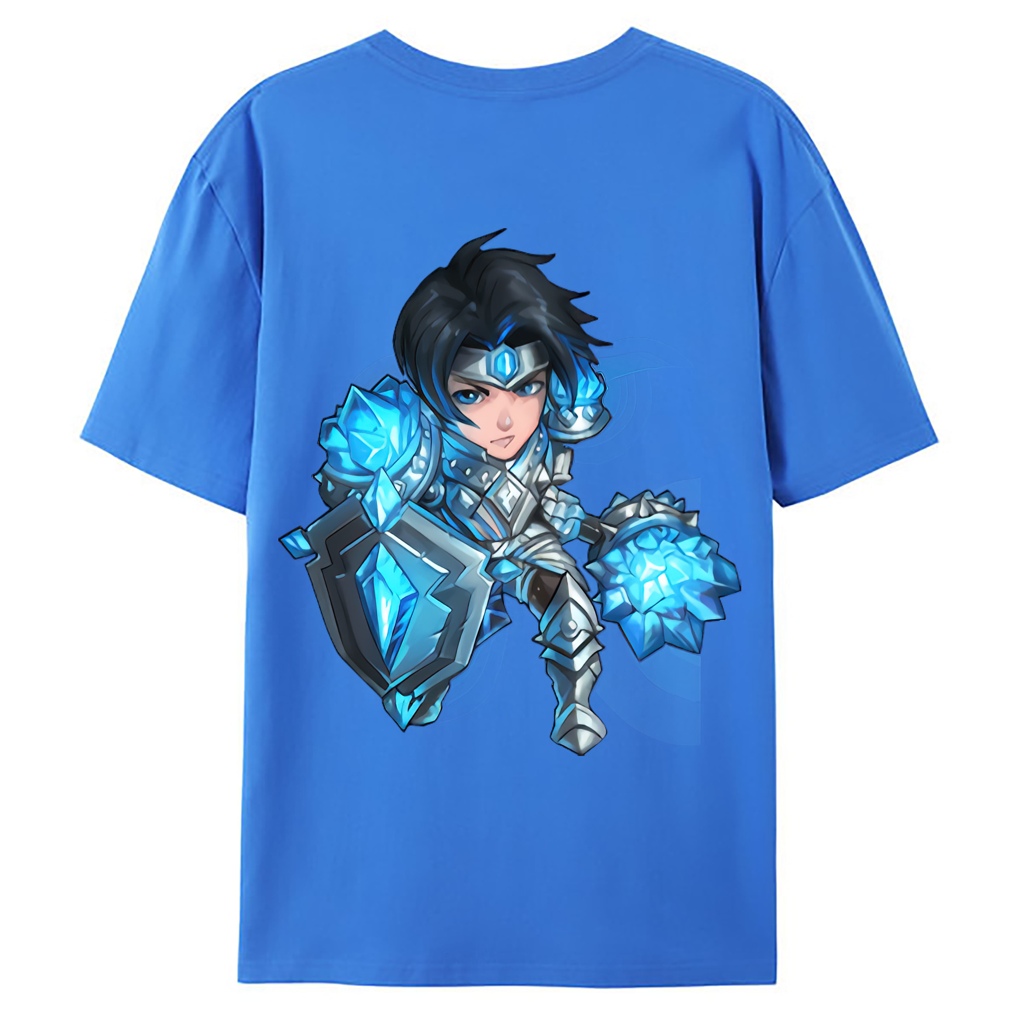 （画像用） リーグ・オブ・レジェンド League of Legends LOL 綿100％ メンズ半袖Tシャツ（バックプリント） 通気性