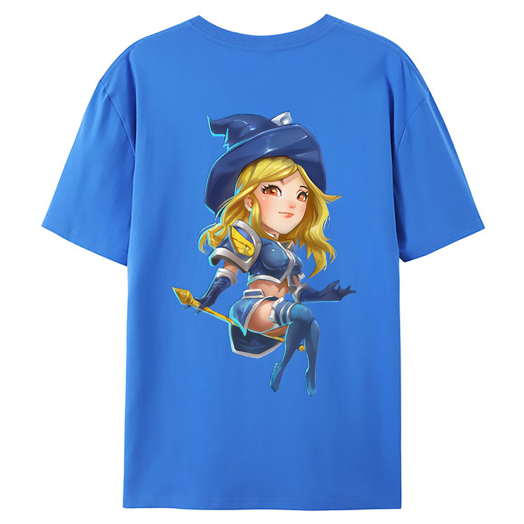（画像用） リーグ・オブ・レジェンド League of Legends LOL 綿100％ メンズ半袖Tシャツ（バックプリント） 通気性