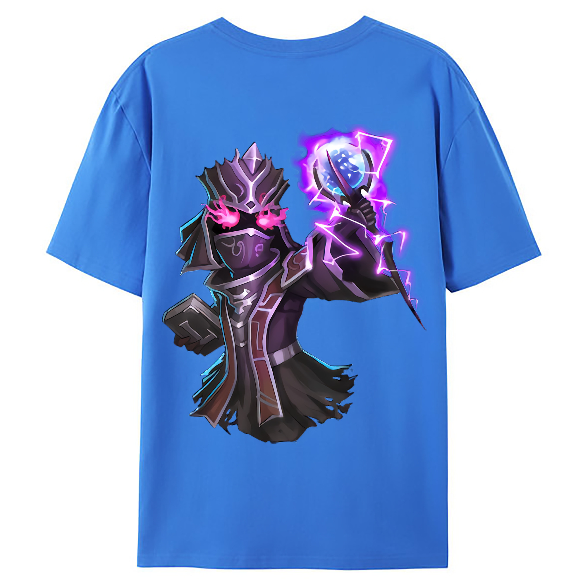 （画像用） リーグ・オブ・レジェンド League of Legends LOL 綿100％ メンズ半袖Tシャツ（バックプリント） 通気性