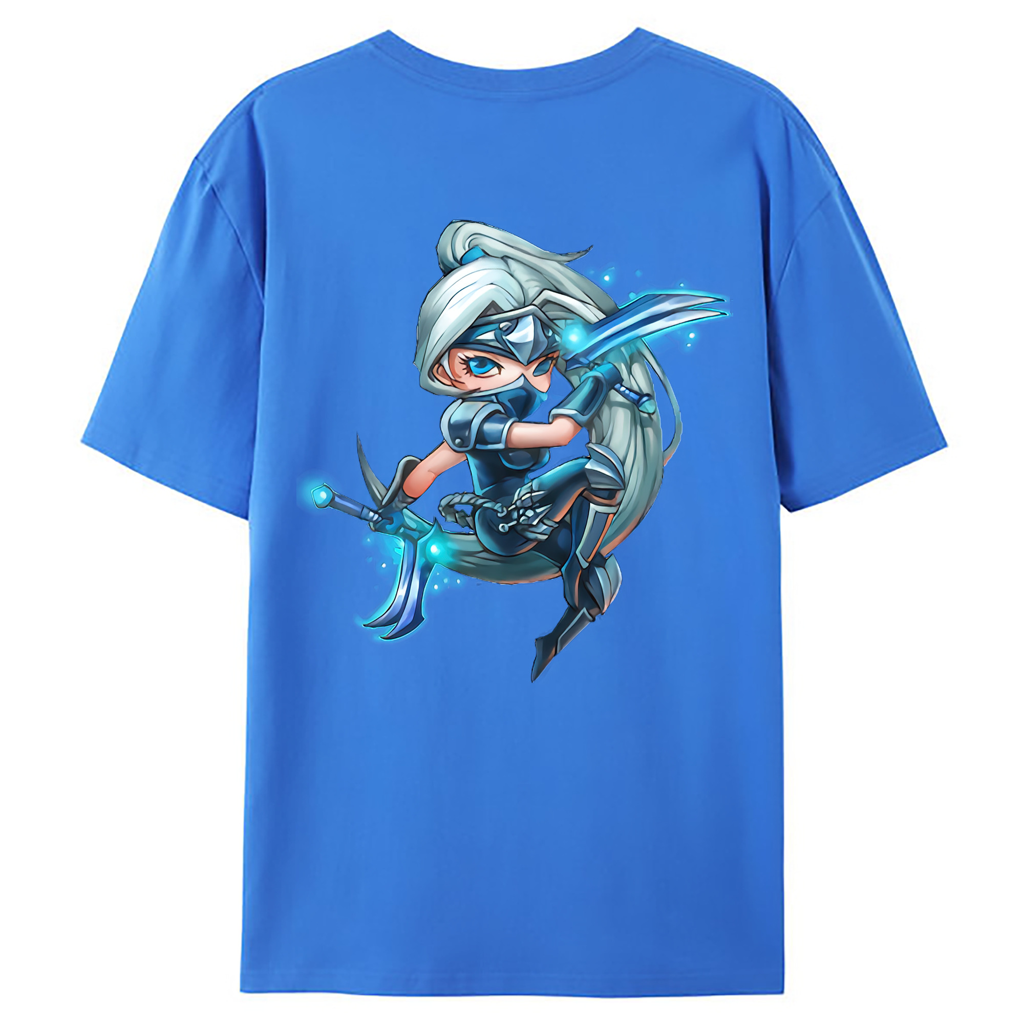 （画像用） リーグ・オブ・レジェンド League of Legends LOL 綿100％ メンズ半袖Tシャツ（バックプリント） 通気性