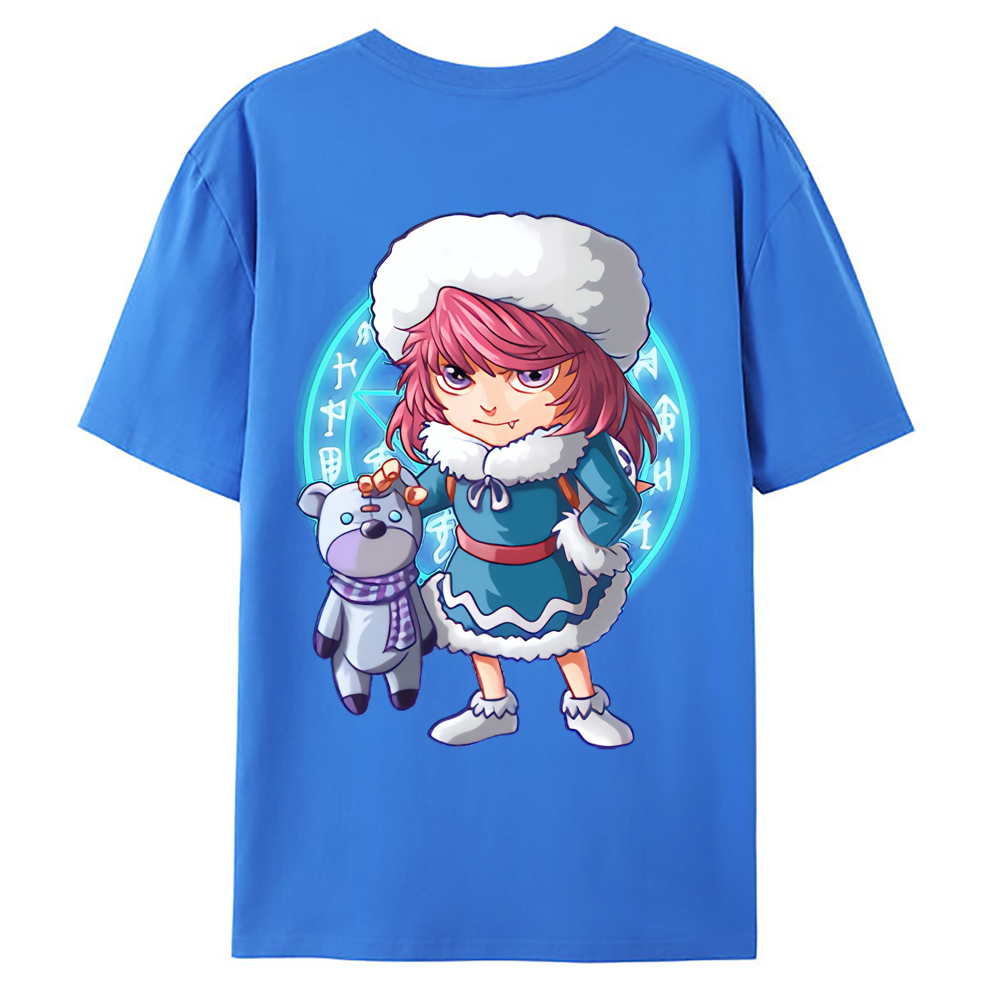 （画像用） リーグ・オブ・レジェンド League of Legends LOL 綿100％ メンズ半袖Tシャツ（バックプリント） 通気性