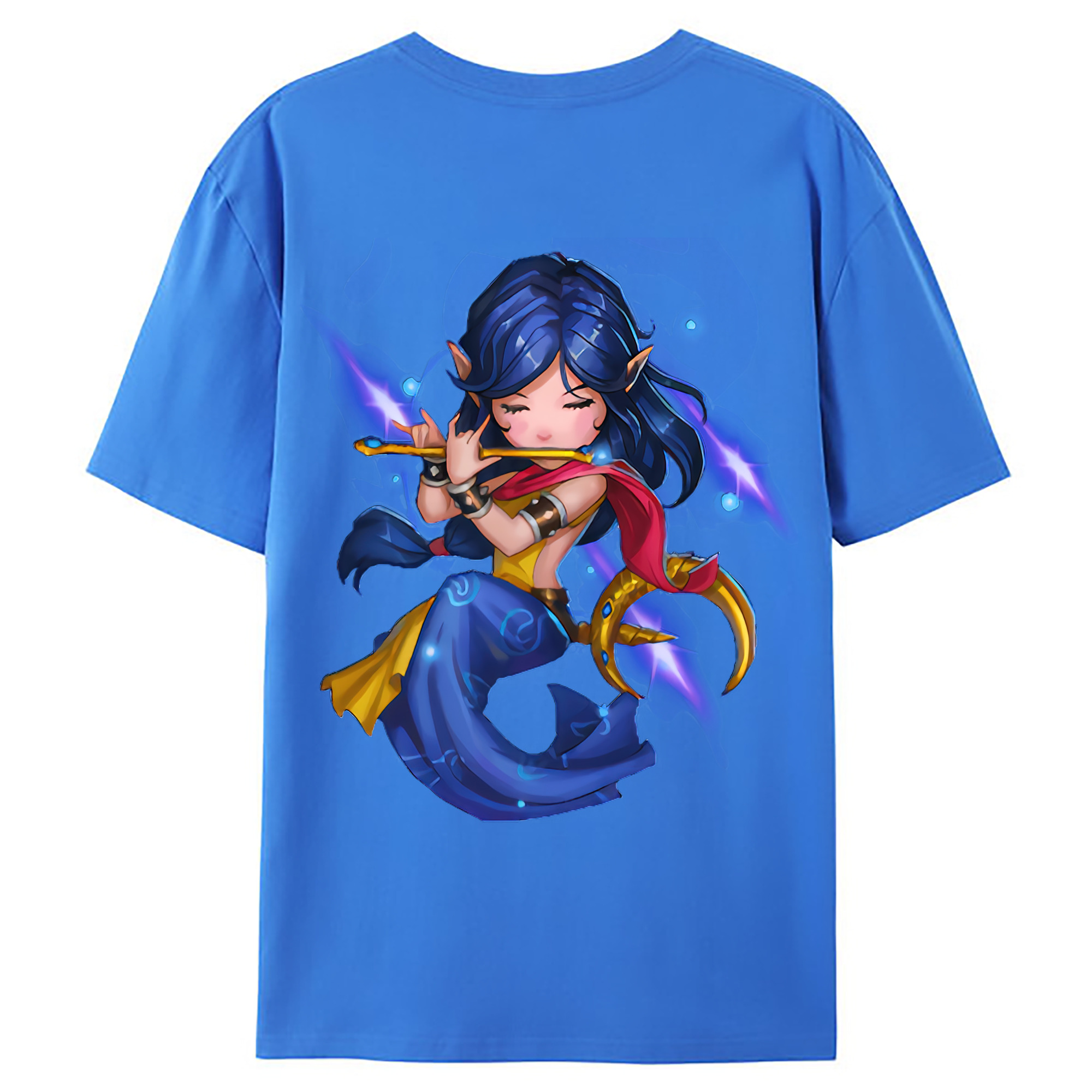 （画像用） リーグ・オブ・レジェンド League of Legends LOL 綿100％ メンズ半袖Tシャツ（バックプリント） 通気性