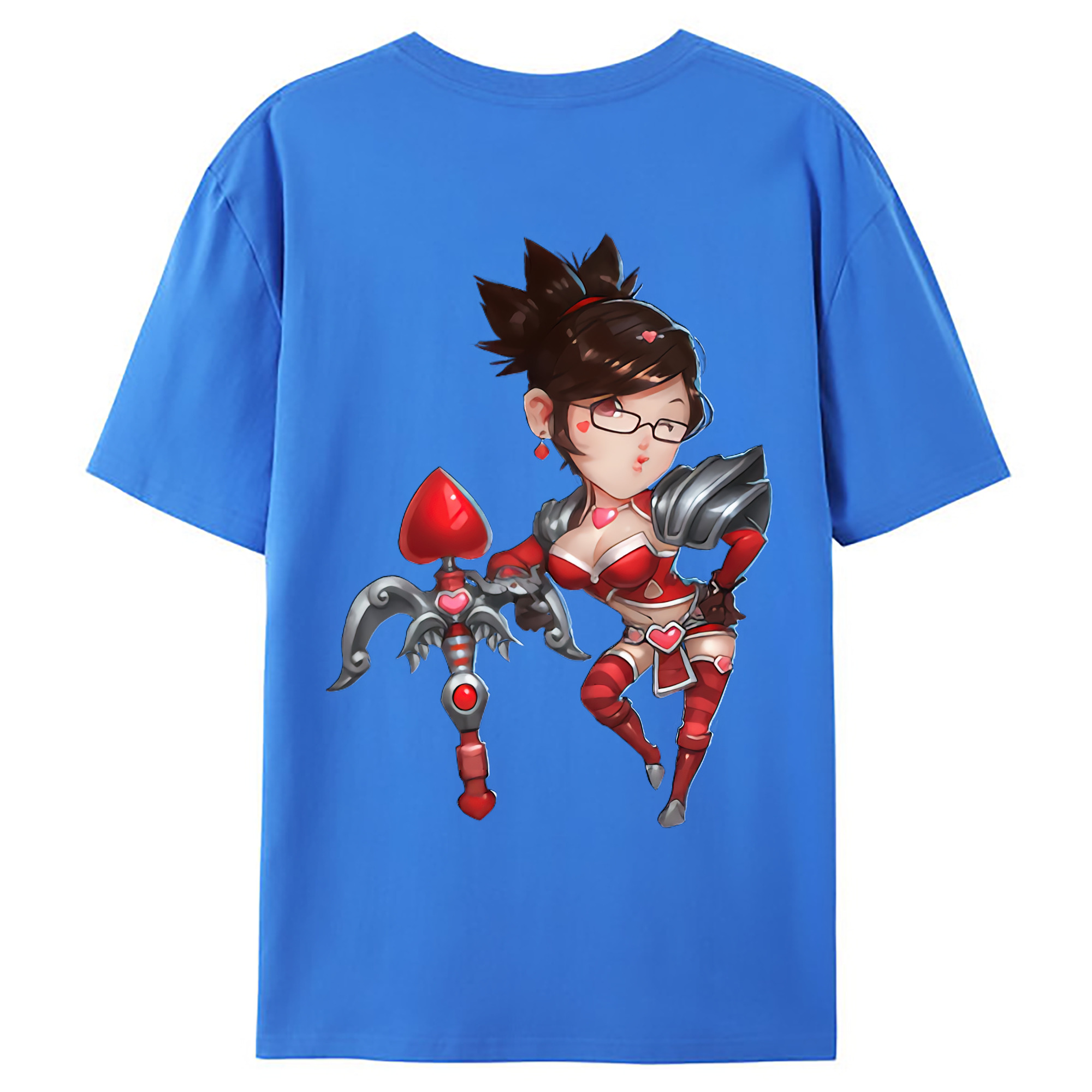 （画像用） リーグ・オブ・レジェンド League of Legends LOL 綿100％ メンズ半袖Tシャツ（バックプリント） 通気性