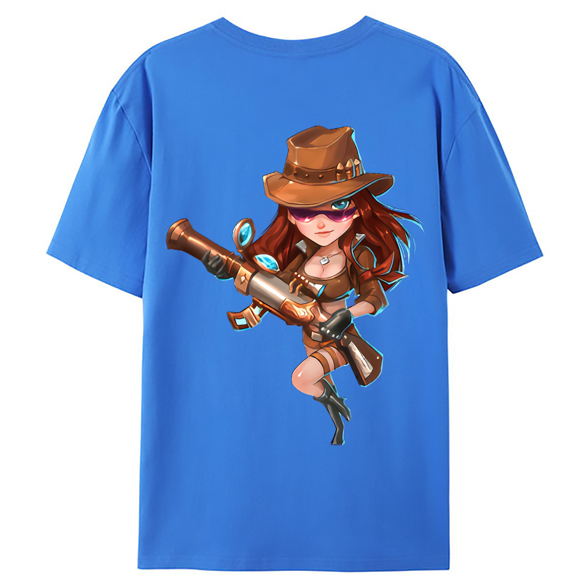 （画像用） リーグ・オブ・レジェンド League of Legends LOL 綿100％ メンズ半袖Tシャツ（バックプリント） 通気性
