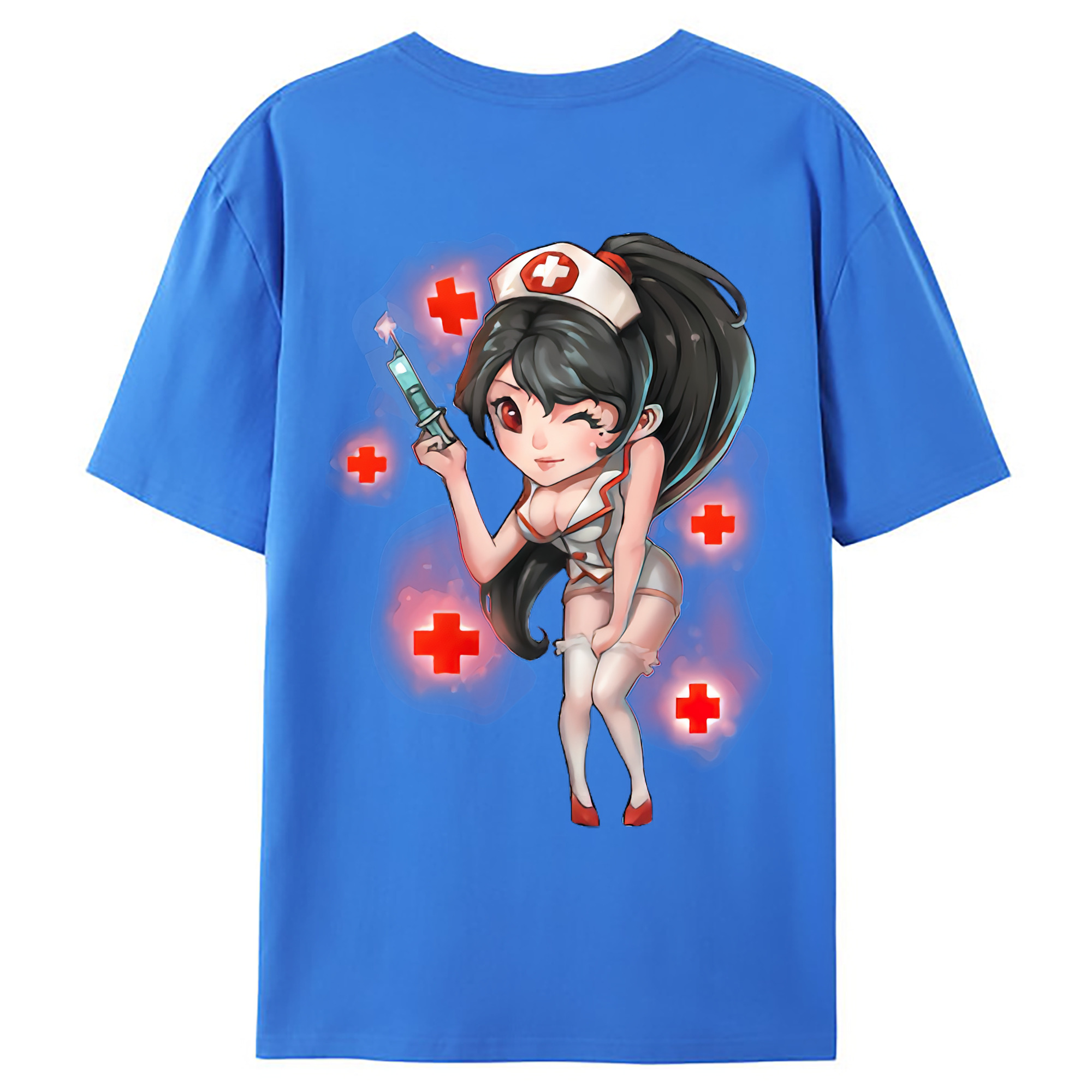 （画像用） リーグ・オブ・レジェンド League of Legends LOL 綿100％ メンズ半袖Tシャツ（バックプリント） 通気性