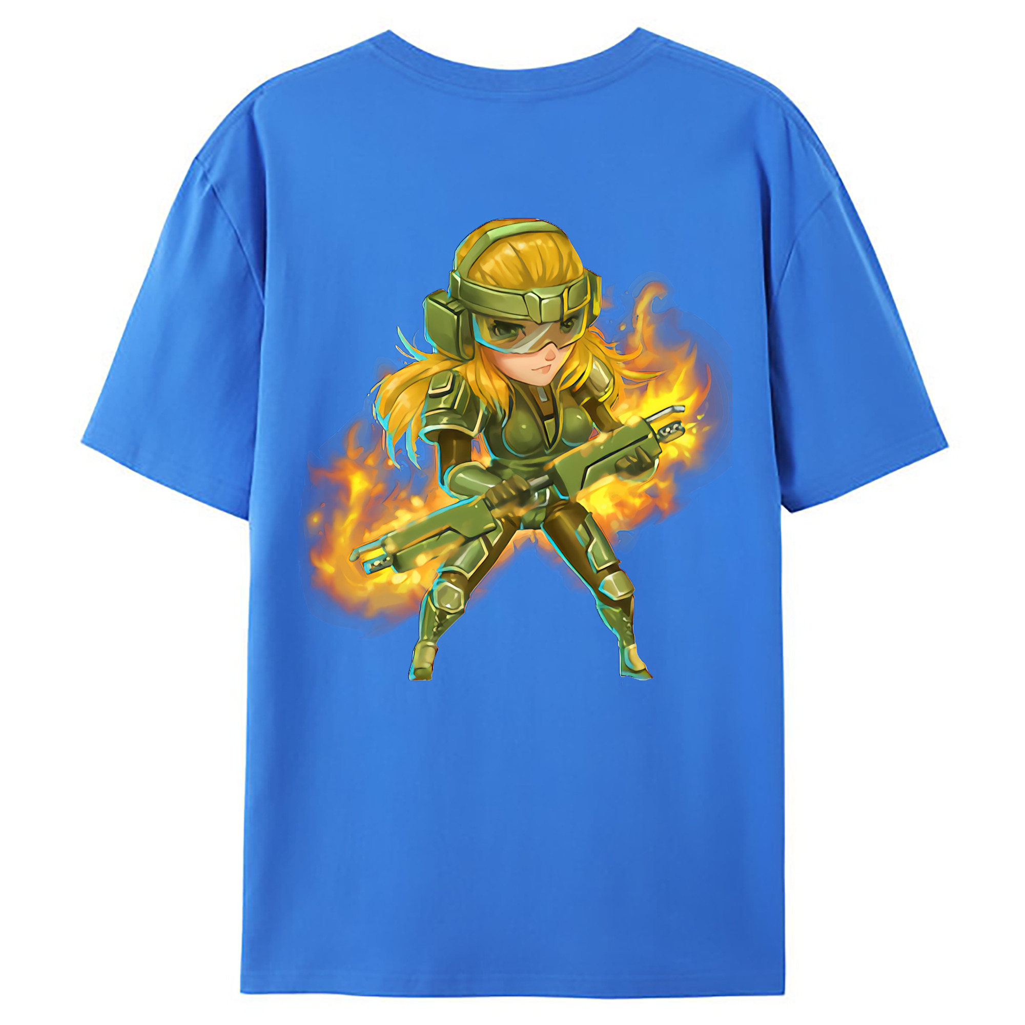 （画像用） リーグ・オブ・レジェンド League of Legends LOL 綿100％ メンズ半袖Tシャツ（バックプリント） 通気性