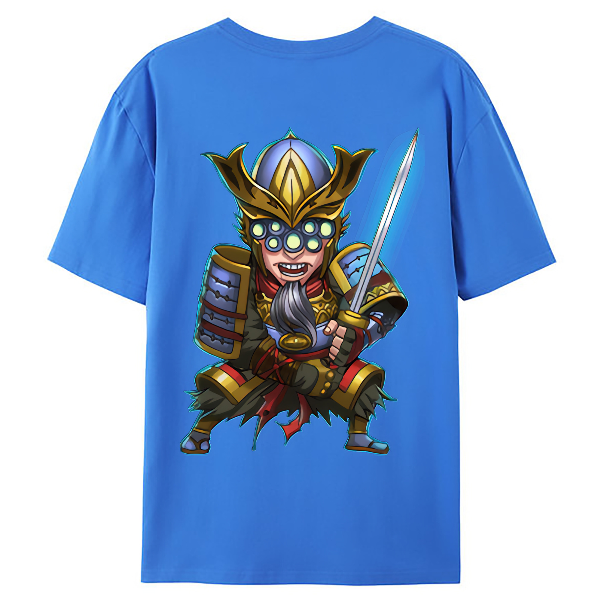 （画像用） リーグ・オブ・レジェンド League of Legends LOL 綿100％ メンズ半袖Tシャツ（バックプリント） 通気性