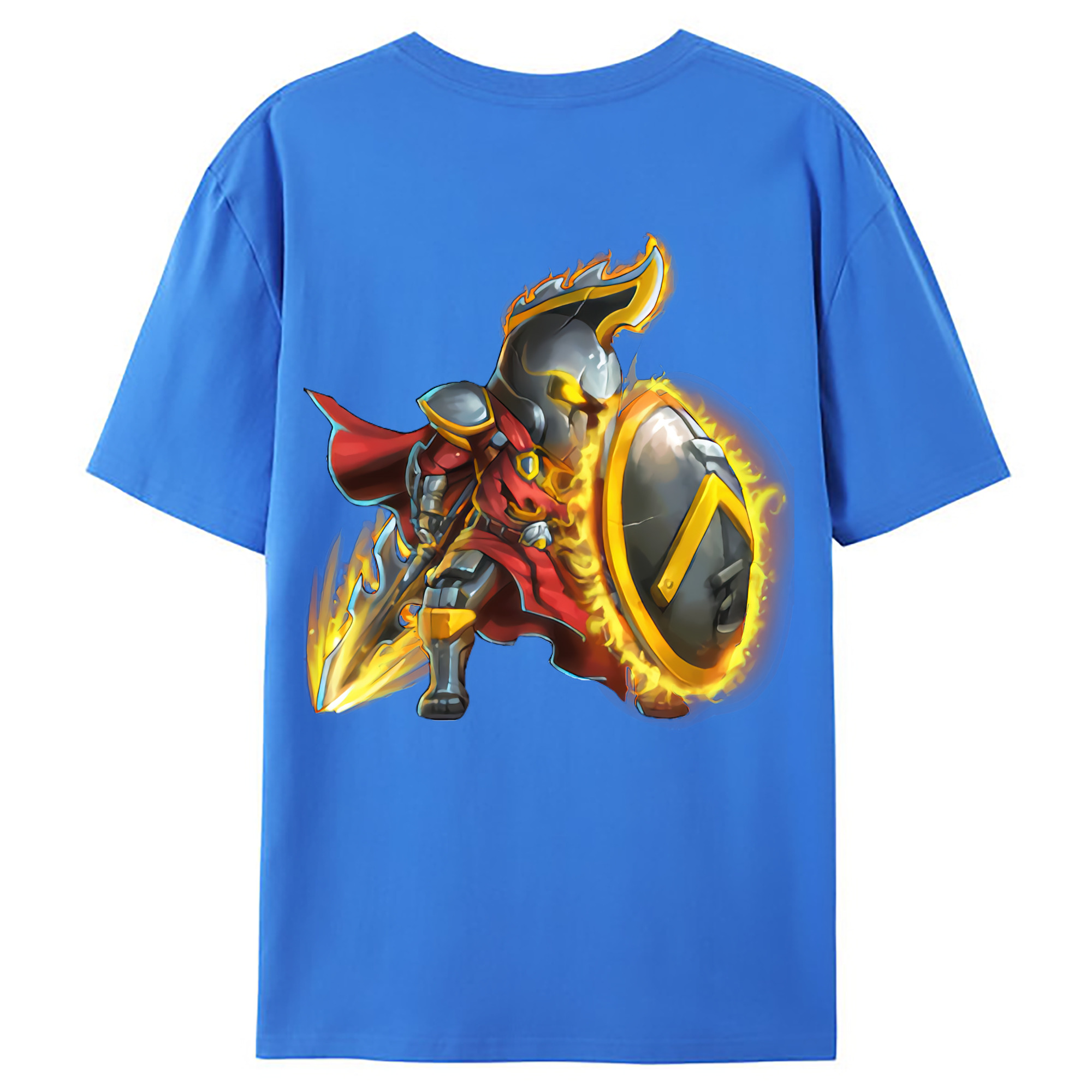 （画像用） リーグ・オブ・レジェンド League of Legends LOL 綿100％ メンズ半袖Tシャツ（バックプリント） 通気性