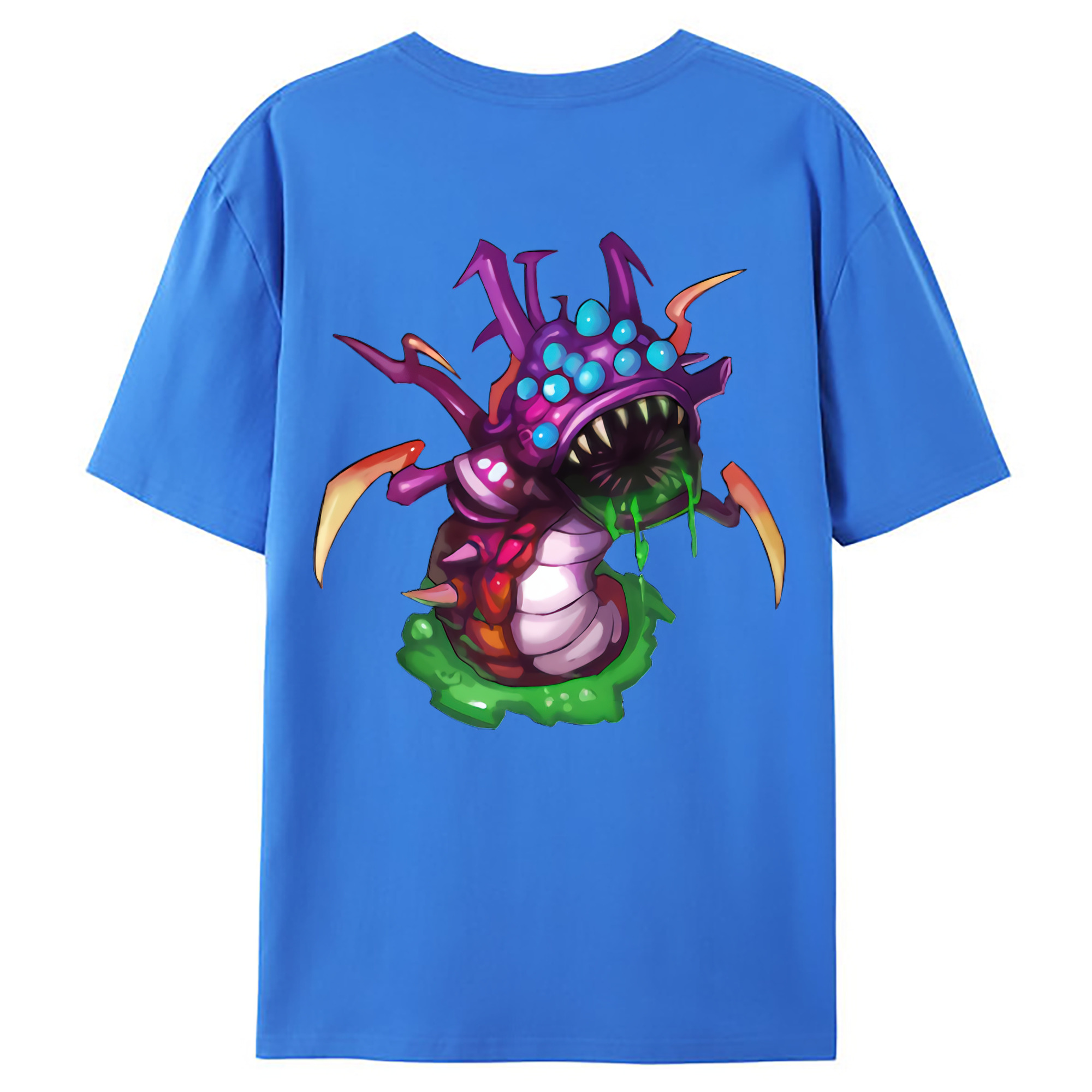 （画像用） リーグ・オブ・レジェンド League of Legends LOL 綿100％ メンズ半袖Tシャツ（バックプリント） 通気性